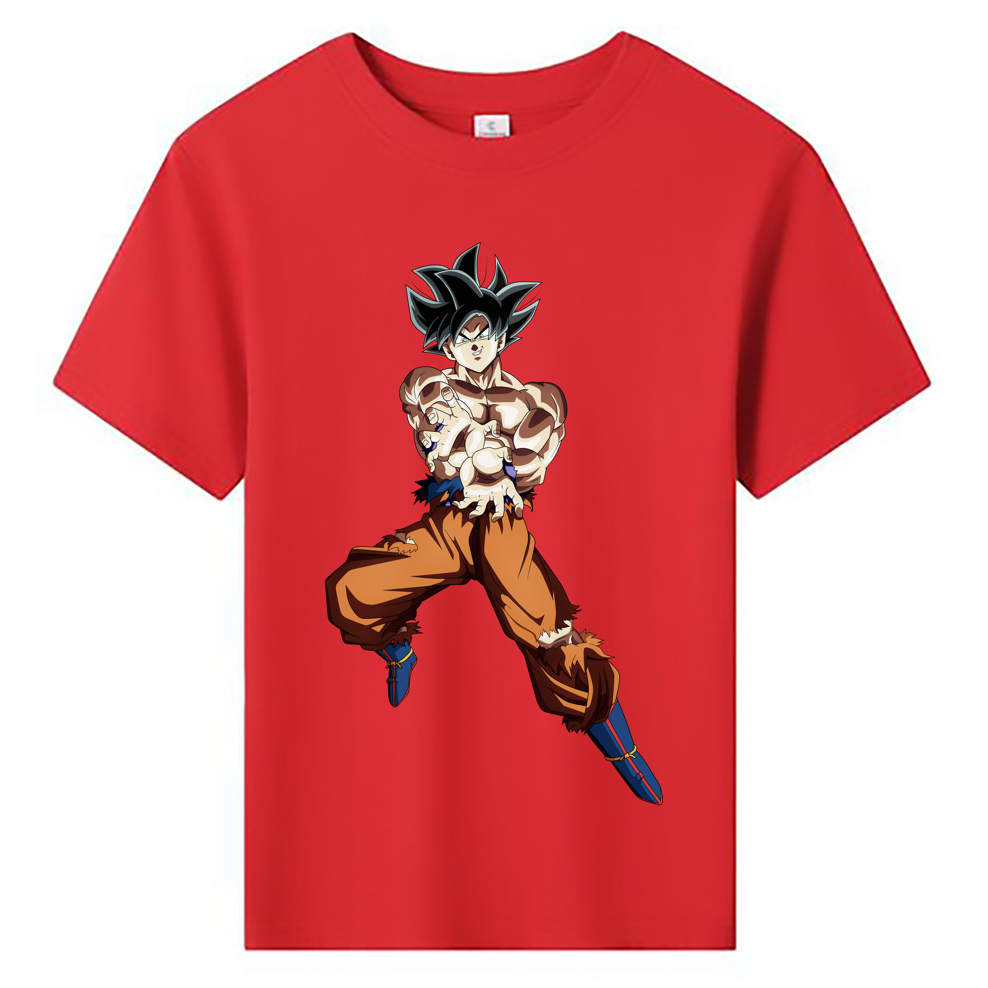 （画像用） ドラゴンボール 孫悟空（そん ごくう）Son Goku カカロット DRAGON BALL Kakarotto 綿100％キッズTシャツ（フロントプリント）