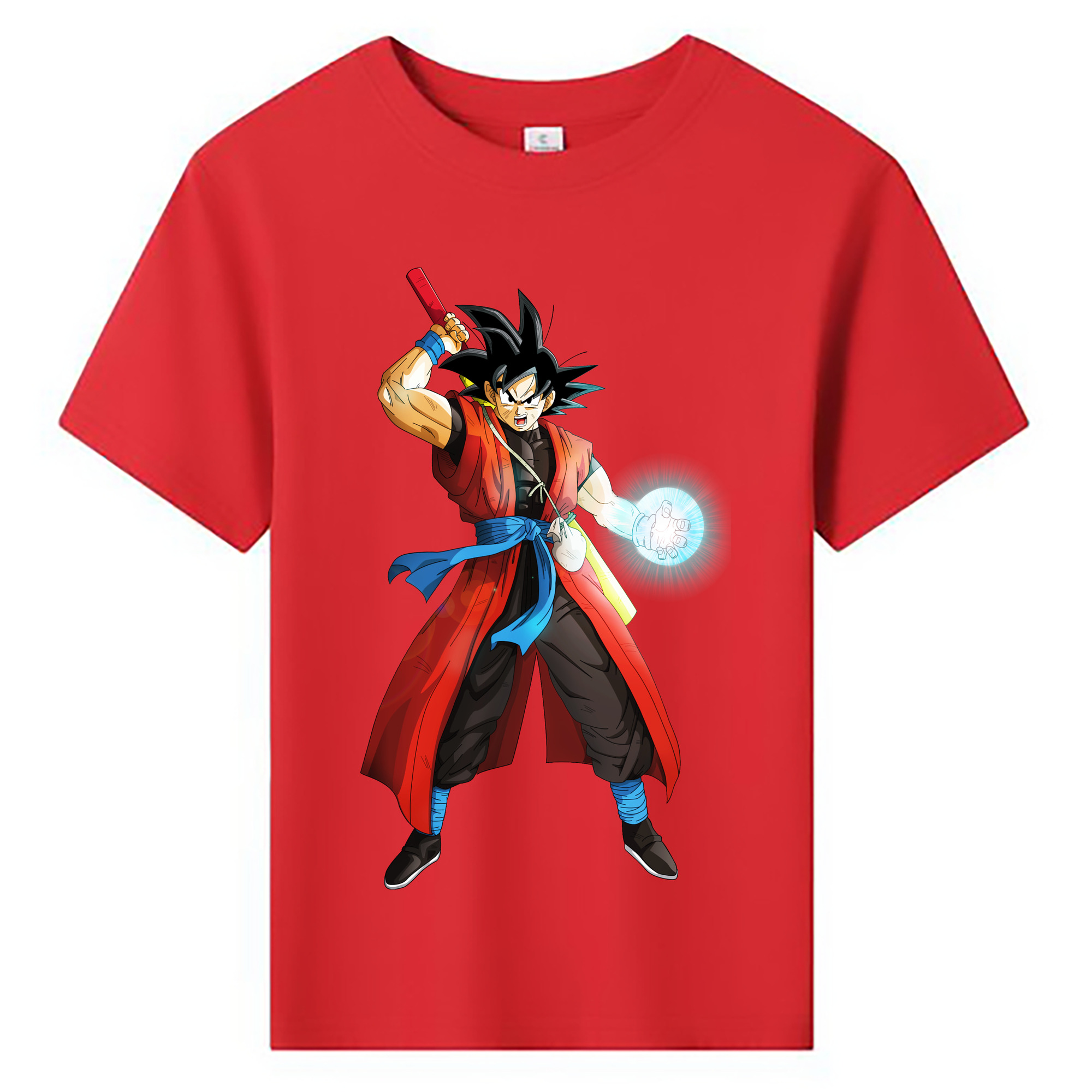 （画像用） ドラゴンボール 孫悟空（そん ごくう）Son Goku カカロット DRAGON BALL Kakarotto 綿100％キッズTシャツ（フロントプリント）