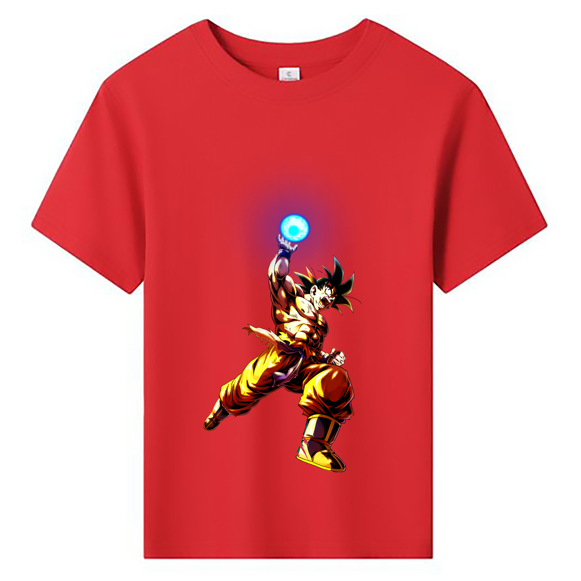 （画像用） ドラゴンボール 孫悟空（そん ごくう）Son Goku カカロット DRAGON BALL Kakarotto 綿100％キッズTシャツ（フロントプリント）
