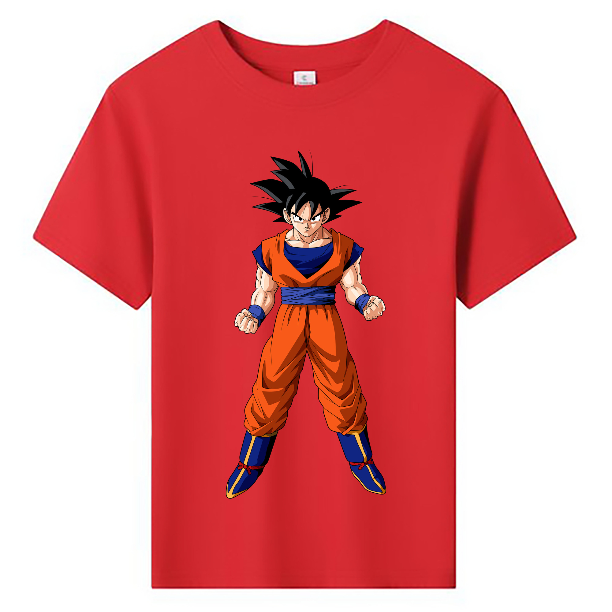 （画像用） ドラゴンボール 孫悟空（そん ごくう）Son Goku カカロット DRAGON BALL Kakarotto 綿100％キッズTシャツ（フロントプリント）