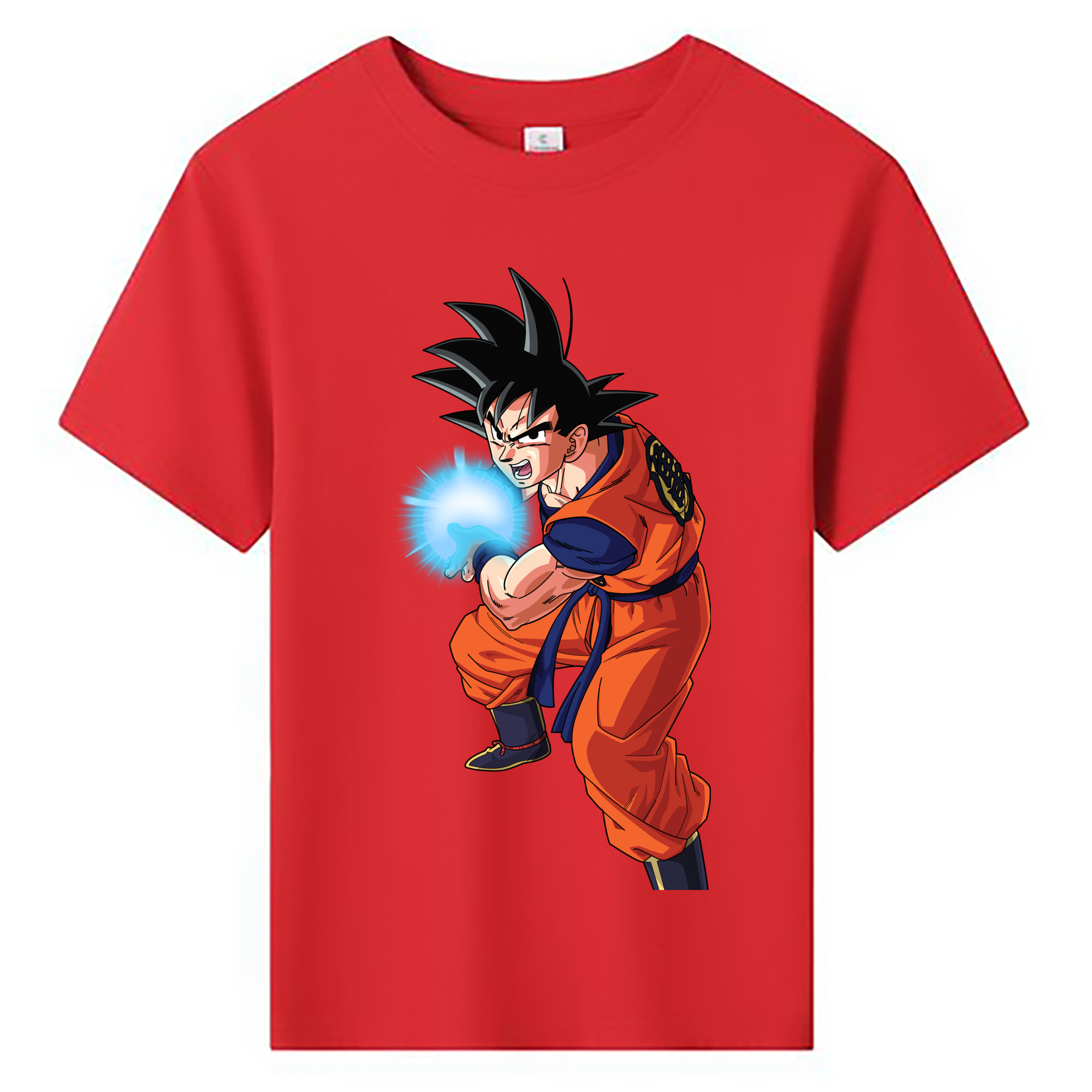 （画像用） ドラゴンボール 孫悟空（そん ごくう）Son Goku カカロット DRAGON BALL Kakarotto 綿100％キッズTシャツ（フロントプリント）