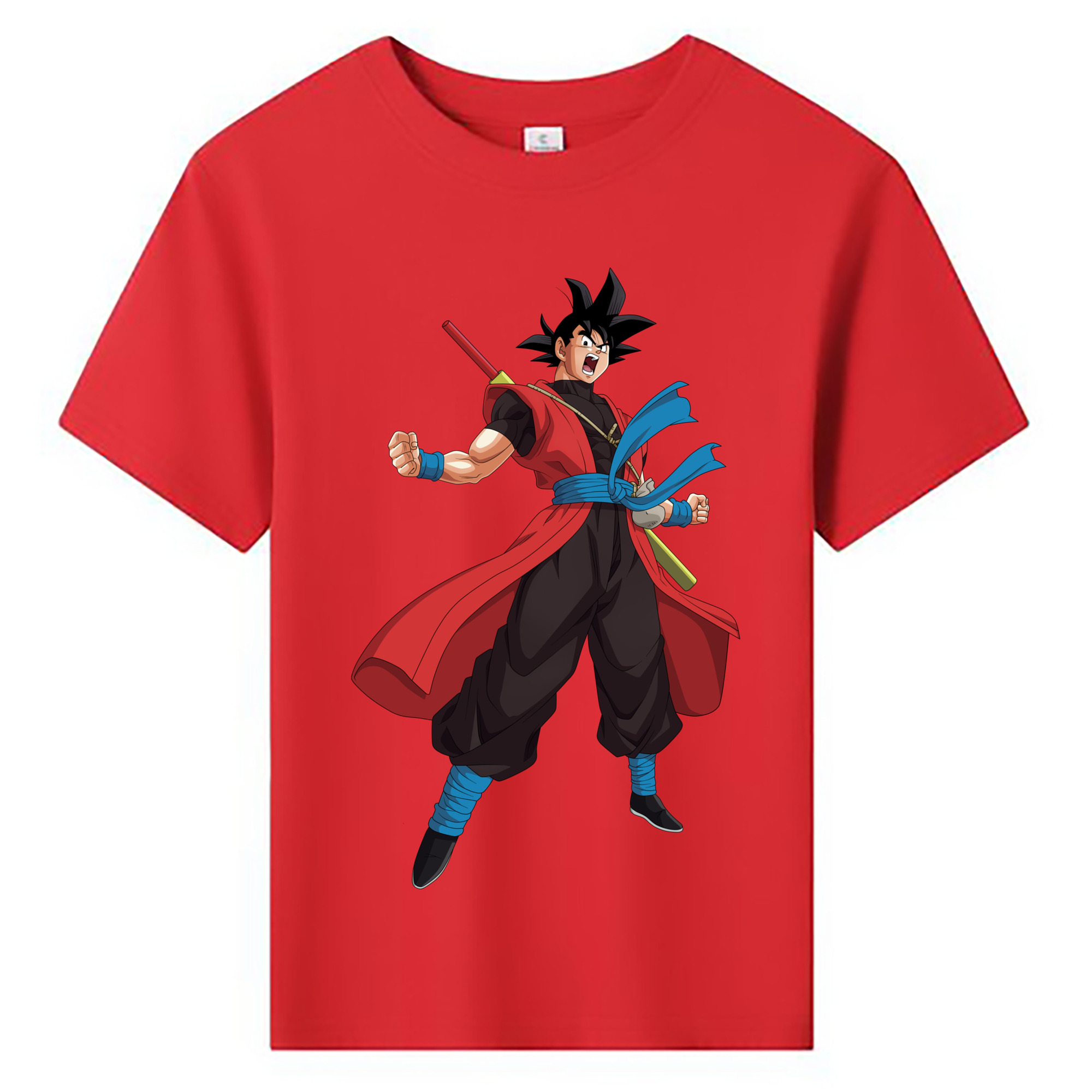 （画像用） ドラゴンボール 孫悟空（そん ごくう）Son Goku カカロット DRAGON BALL Kakarotto 綿100％キッズTシャツ（フロントプリント）