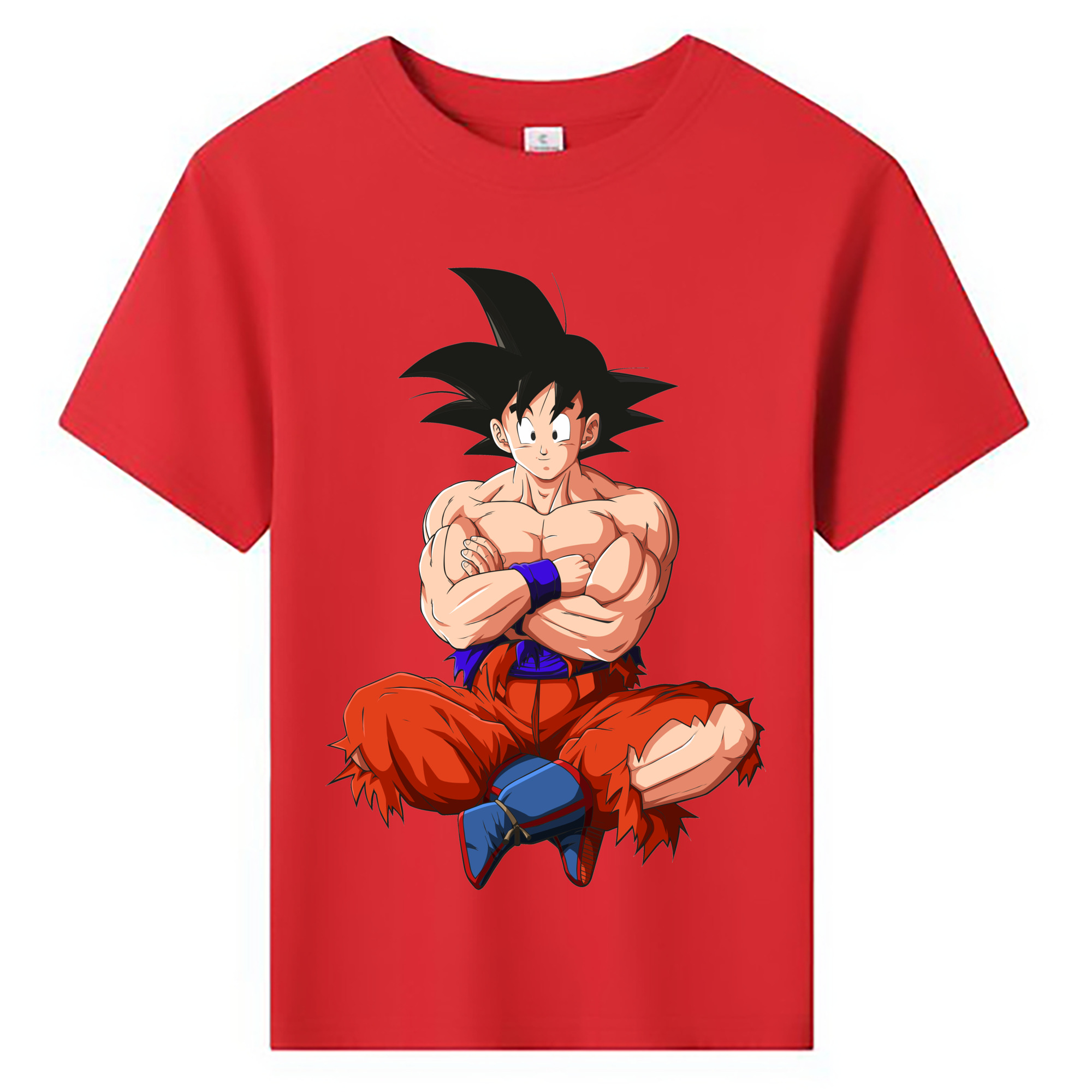 （画像用） ドラゴンボール 孫悟空（そん ごくう）Son Goku カカロット DRAGON BALL Kakarotto 綿100％キッズTシャツ（フロントプリント）