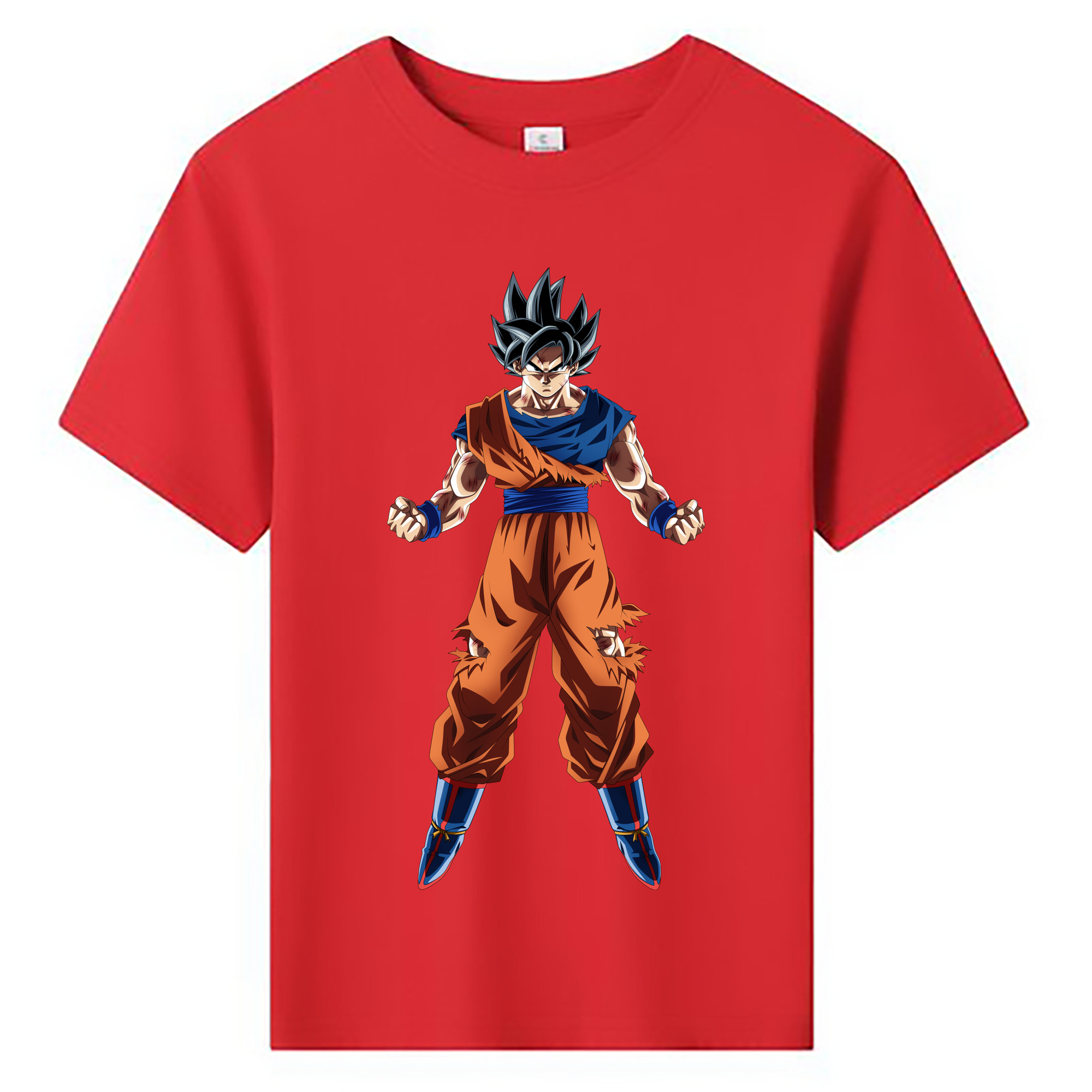 （画像用） ドラゴンボール 孫悟空（そん ごくう）Son Goku カカロット DRAGON BALL Kakarotto 綿100％キッズTシャツ（フロントプリント）