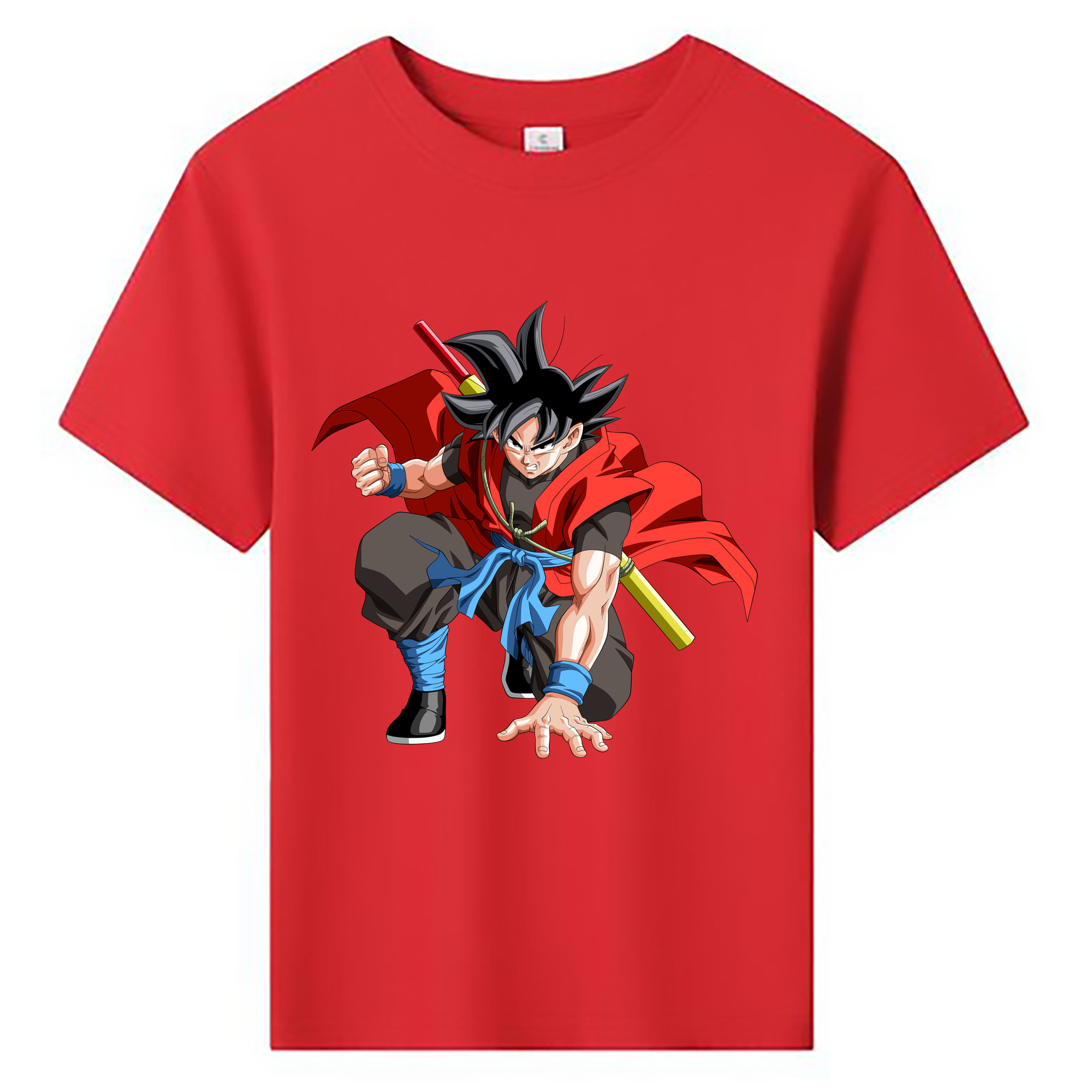 （画像用） ドラゴンボール 孫悟空（そん ごくう）Son Goku カカロット DRAGON BALL Kakarotto 綿100％キッズTシャツ（フロントプリント）