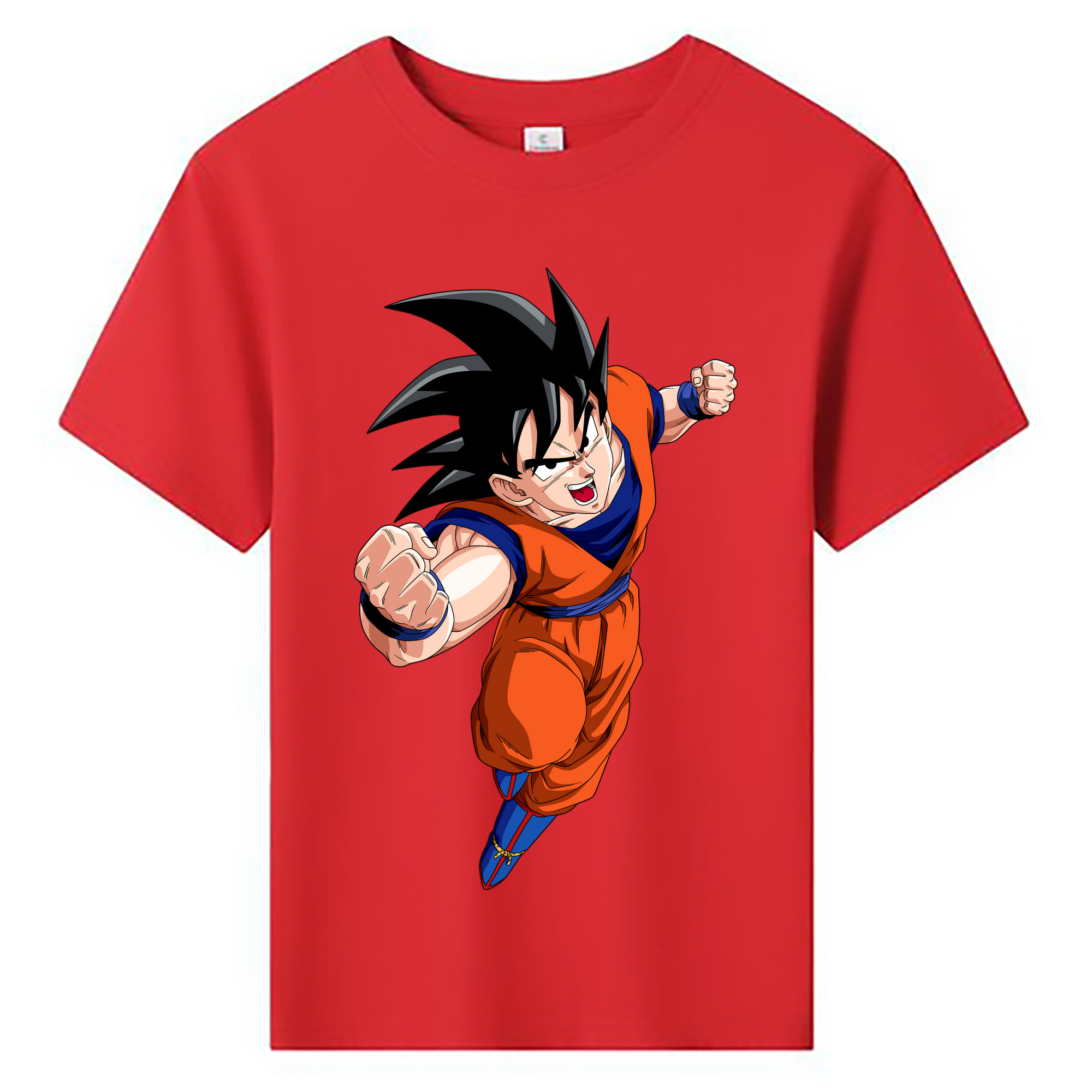（画像用） ドラゴンボール 孫悟空（そん ごくう）Son Goku カカロット DRAGON BALL Kakarotto 綿100％キッズTシャツ（フロントプリント）