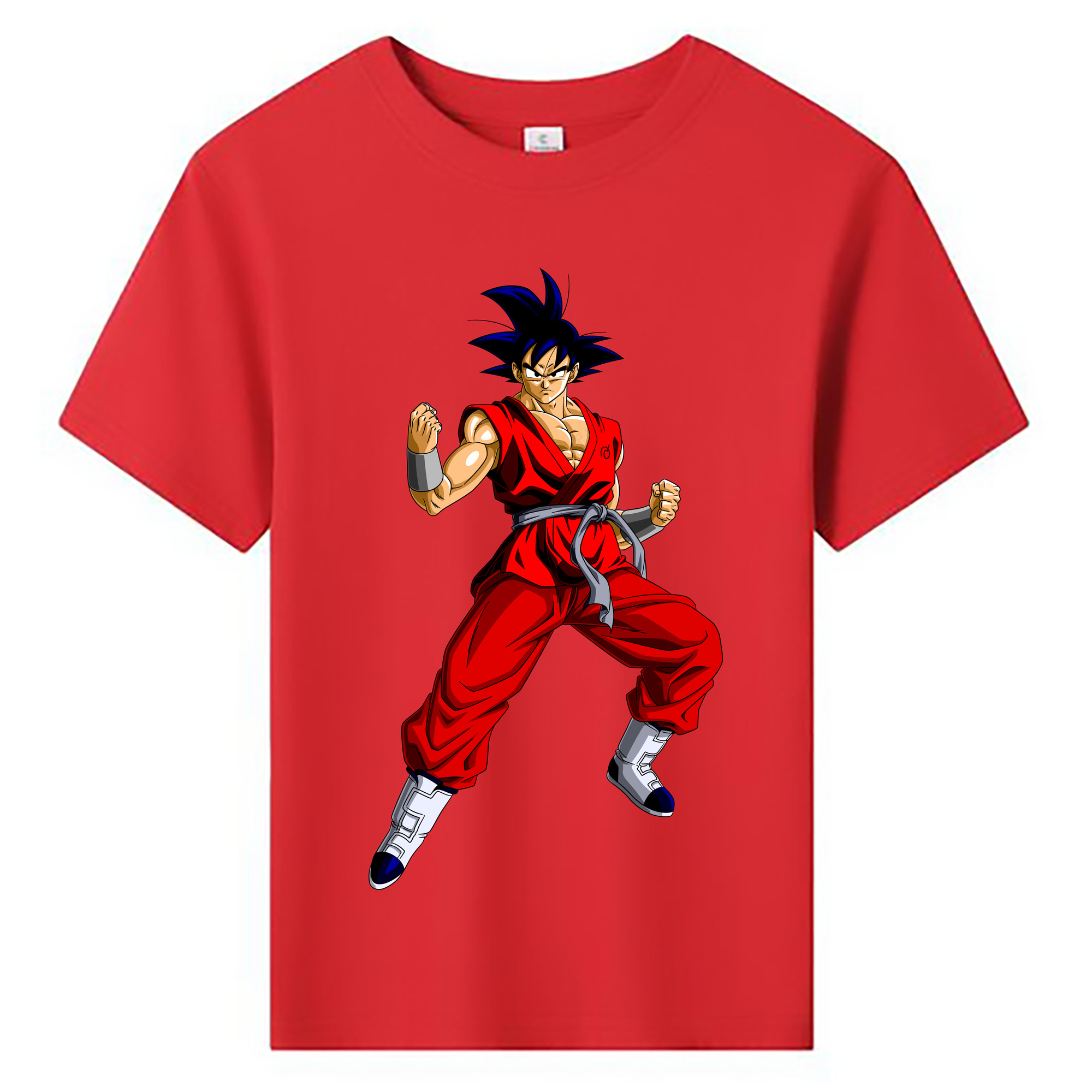 （画像用） ドラゴンボール 孫悟空（そん ごくう）Son Goku カカロット DRAGON BALL Kakarotto 綿100％キッズTシャツ（フロントプリント）