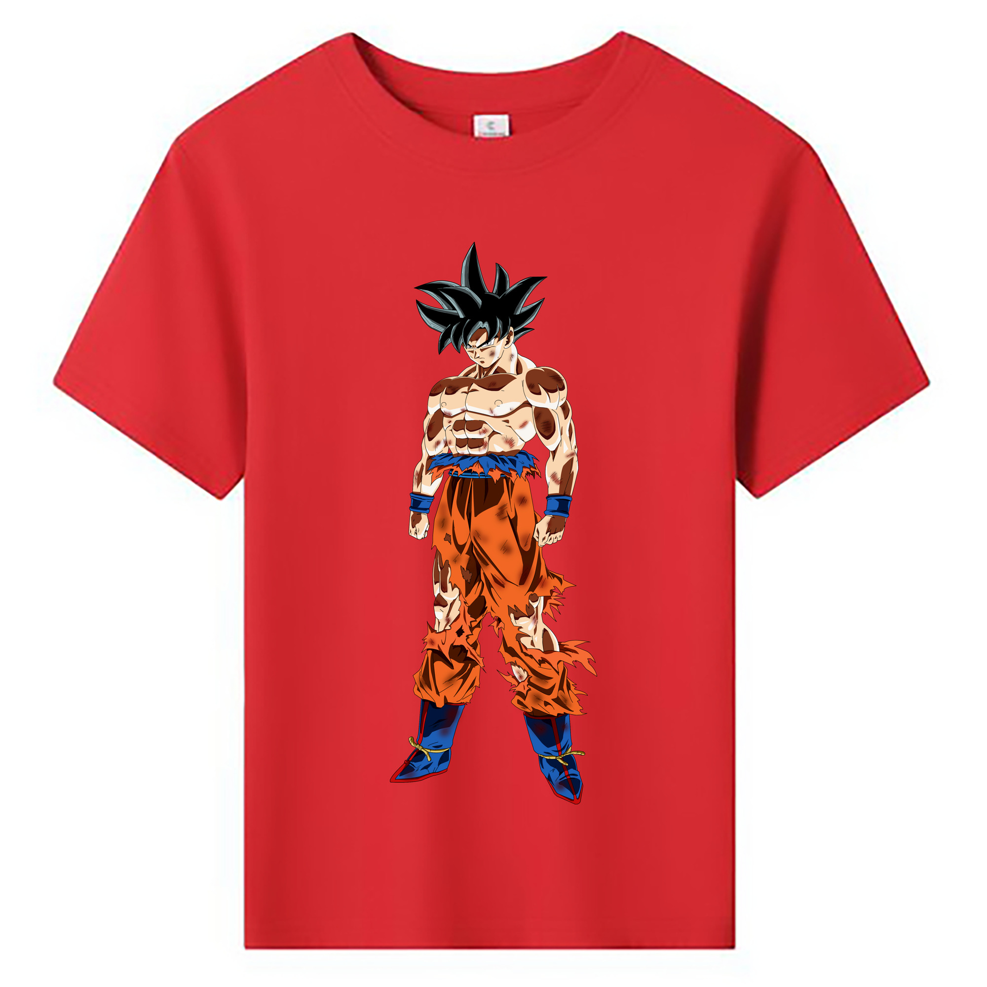 （画像用） ドラゴンボール 孫悟空（そん ごくう）Son Goku カカロット DRAGON BALL Kakarotto 綿100％キッズTシャツ（フロントプリント）