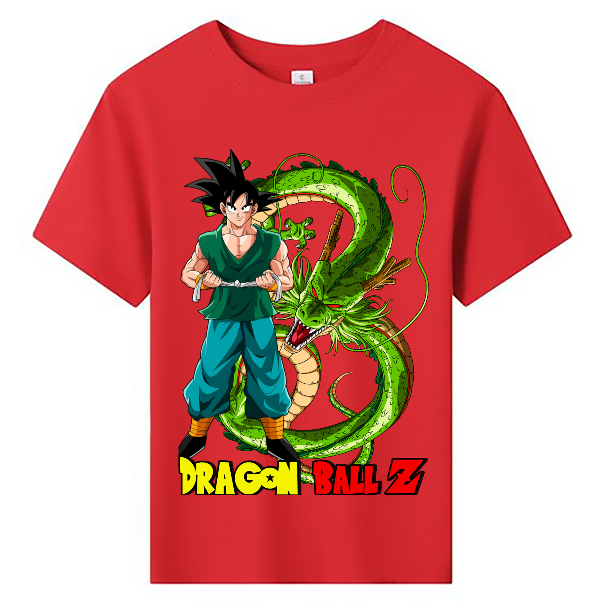 （画像用） ドラゴンボール 孫悟空（そん ごくう）Son Goku カカロット DRAGON BALL Kakarotto 綿100％キッズTシャツ（フロントプリント）