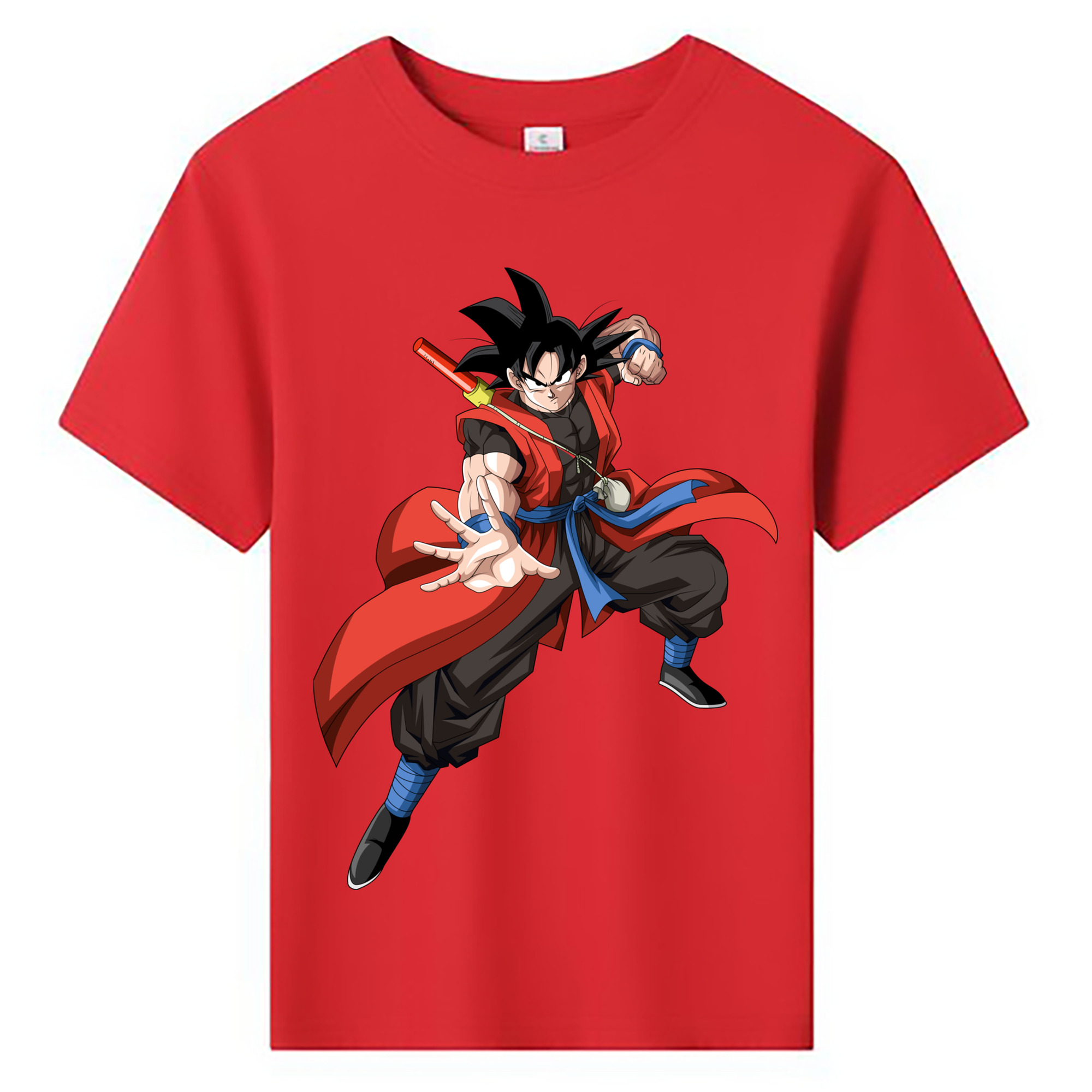 （画像用） ドラゴンボール 孫悟空（そん ごくう）Son Goku カカロット DRAGON BALL Kakarotto 綿100％キッズTシャツ（フロントプリント）