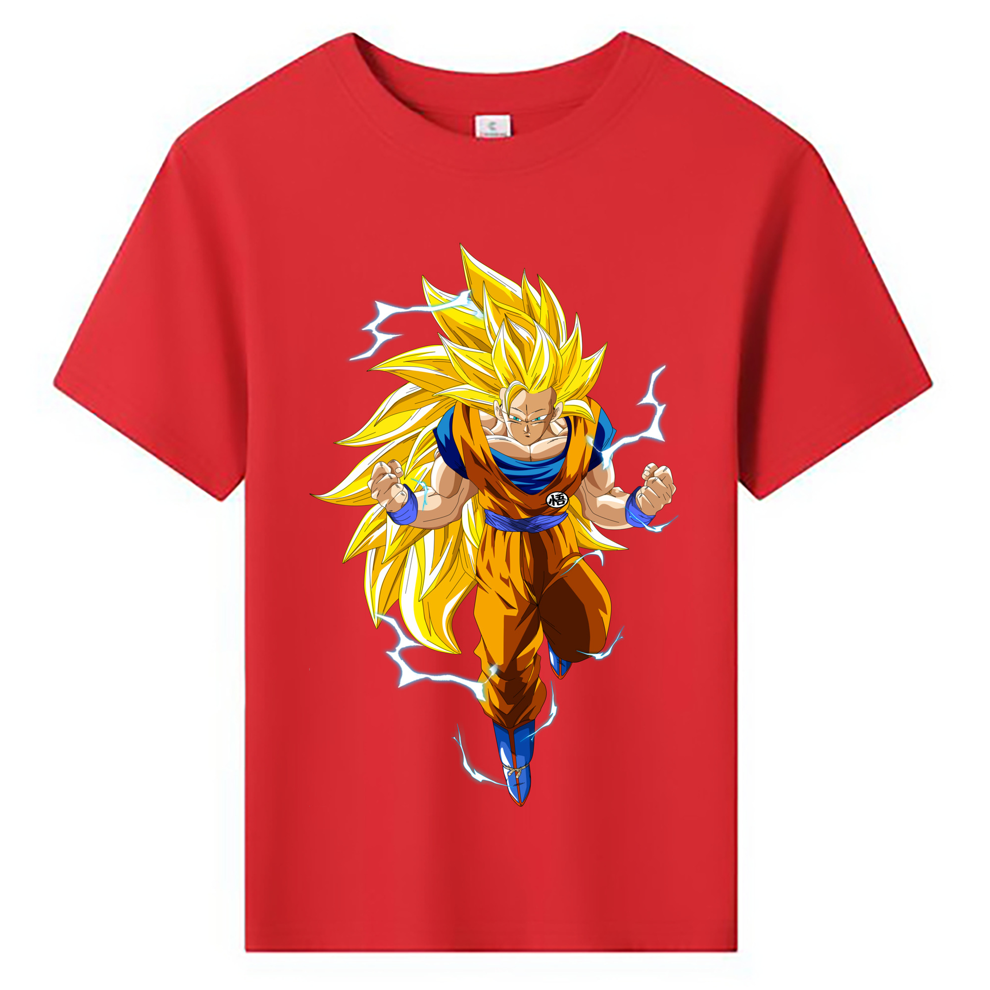 （画像用） ドラゴンボール 孫悟空（そん ごくう）Son Goku カカロット DRAGON BALL Kakarotto 綿100％キッズTシャツ（フロントプリント）