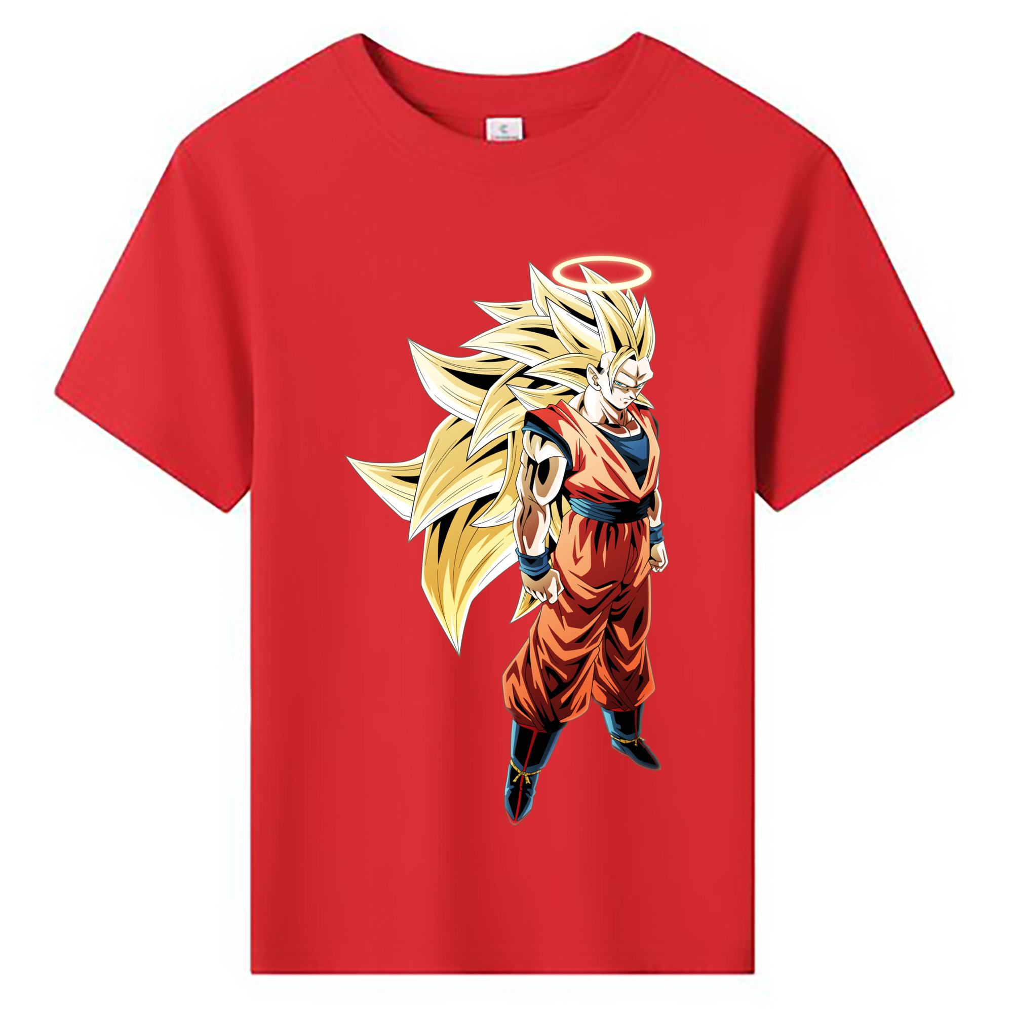 （画像用） ドラゴンボール 孫悟空（そん ごくう）Son Goku カカロット DRAGON BALL Kakarotto 綿100％キッズTシャツ（フロントプリント）