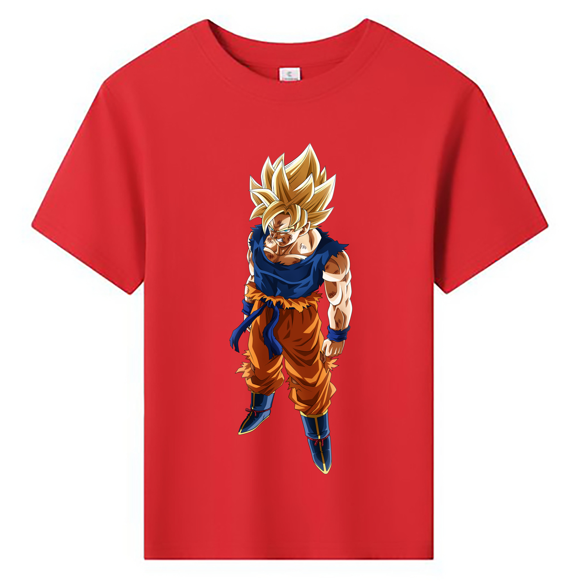 （画像用） ドラゴンボール 孫悟空（そん ごくう）Son Goku カカロット DRAGON BALL Kakarotto 綿100％キッズTシャツ（フロントプリント）