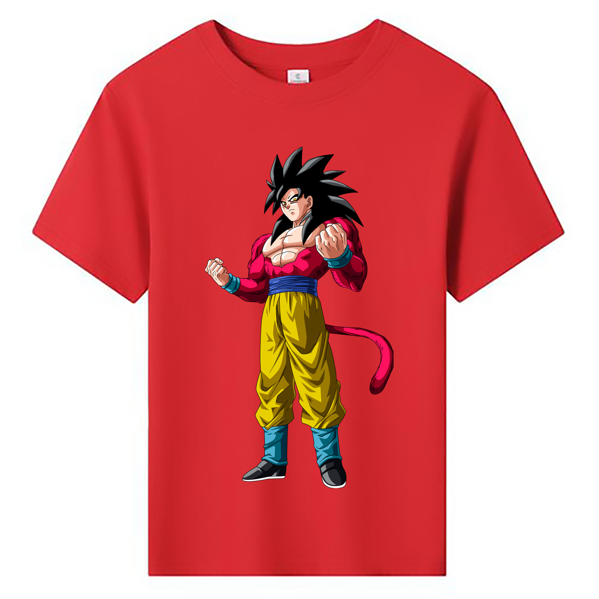 （画像用） ドラゴンボール 孫悟空（そん ごくう）Son Goku カカロット DRAGON BALL Kakarotto 綿100％キッズTシャツ（フロントプリント）