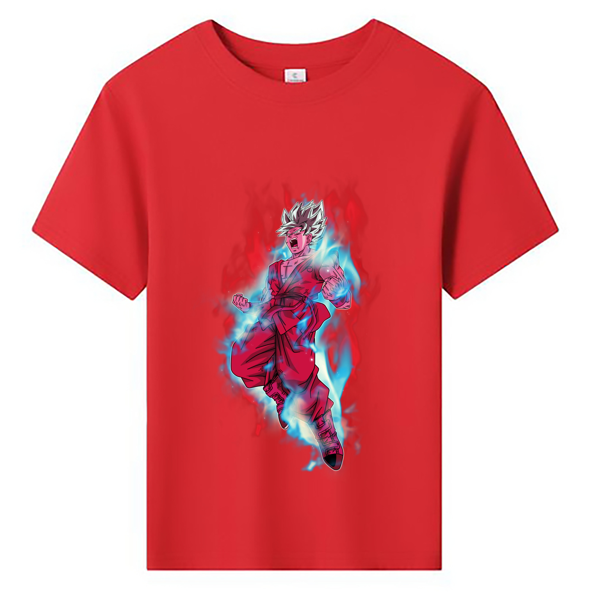 （画像用） ドラゴンボール 孫悟空（そん ごくう）Son Goku カカロット DRAGON BALL Kakarotto 綿100％キッズTシャツ（フロントプリント）