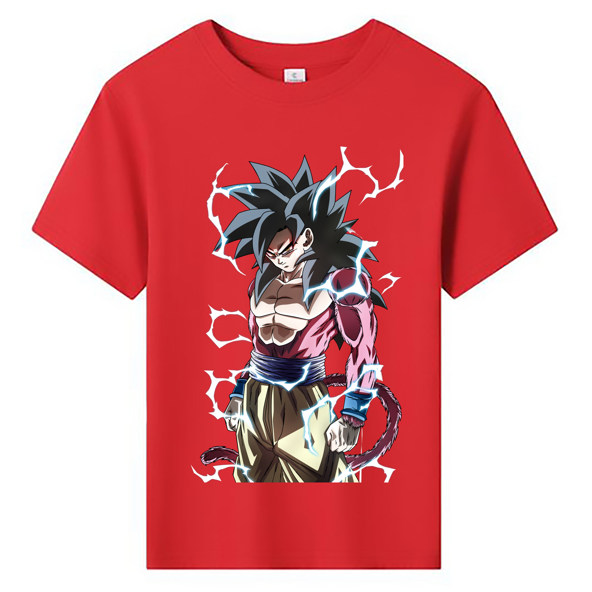 （画像用） ドラゴンボール 孫悟空（そん ごくう）Son Goku カカロット DRAGON BALL Kakarotto 綿100％キッズTシャツ（フロントプリント）