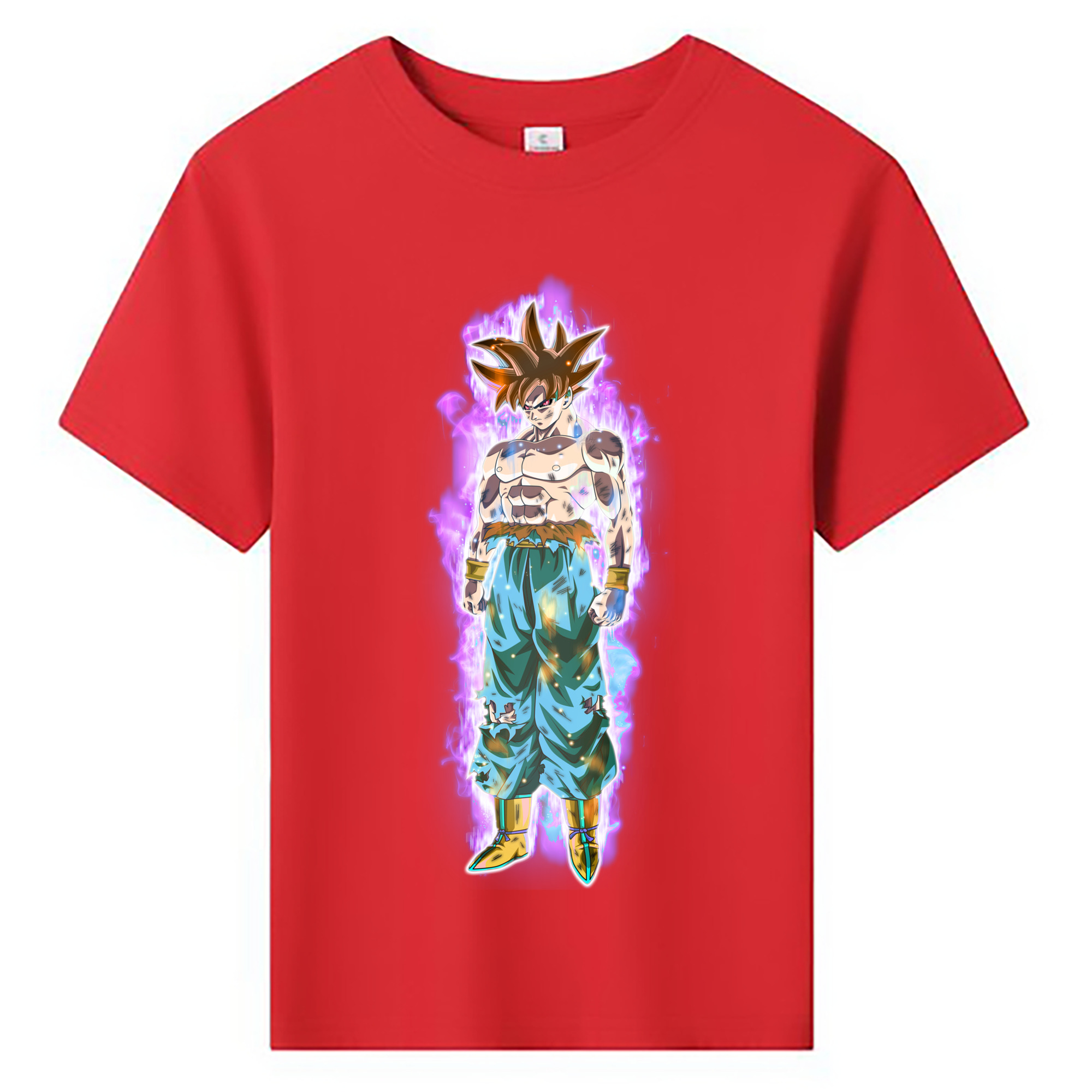 （画像用） ドラゴンボール 孫悟空（そん ごくう）Son Goku カカロット DRAGON BALL Kakarotto 綿100％キッズTシャツ（フロントプリント）