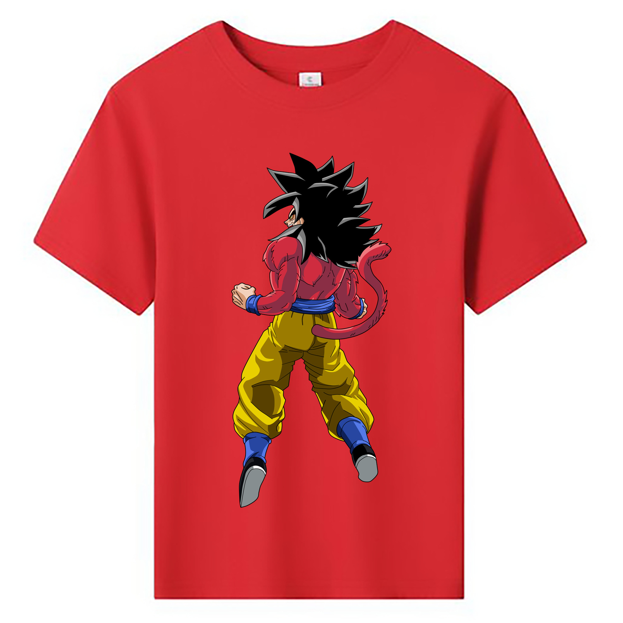 （画像用） ドラゴンボール 孫悟空（そん ごくう）Son Goku カカロット DRAGON BALL Kakarotto 綿100％キッズTシャツ（フロントプリント）