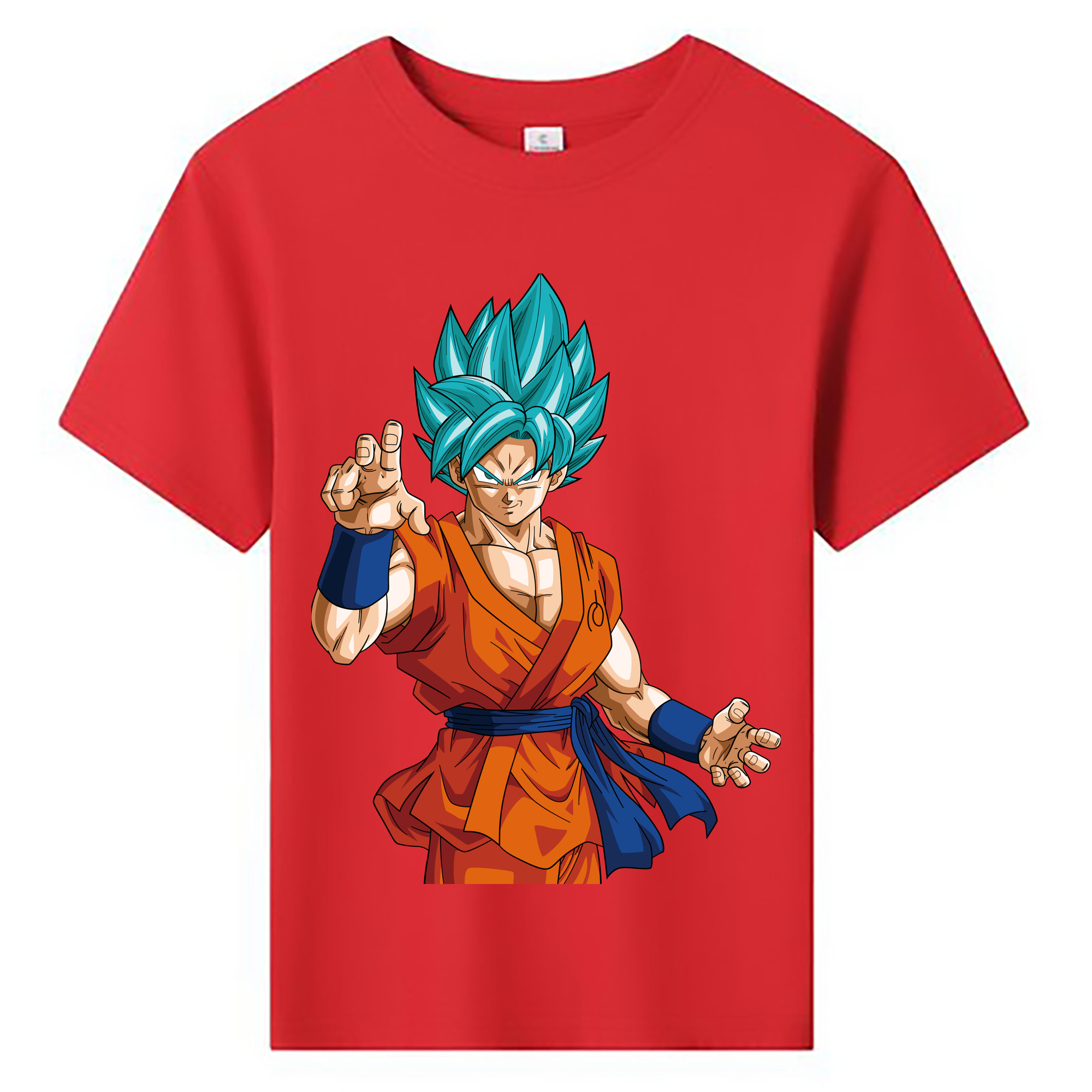 （画像用） ドラゴンボール 孫悟空（そん ごくう）Son Goku カカロット DRAGON BALL Kakarotto 綿100％キッズTシャツ（フロントプリント）