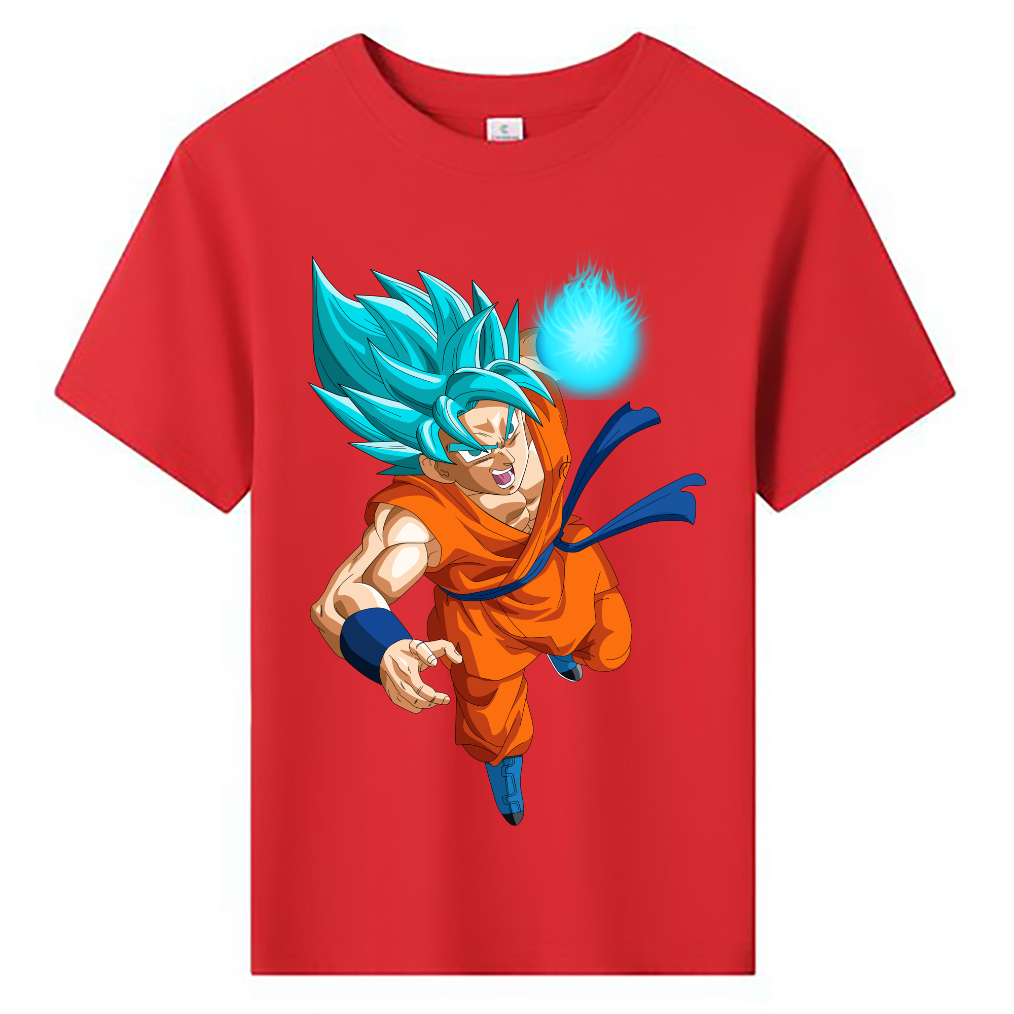 （画像用） ドラゴンボール 孫悟空（そん ごくう）Son Goku カカロット DRAGON BALL Kakarotto 綿100％キッズTシャツ（フロントプリント）