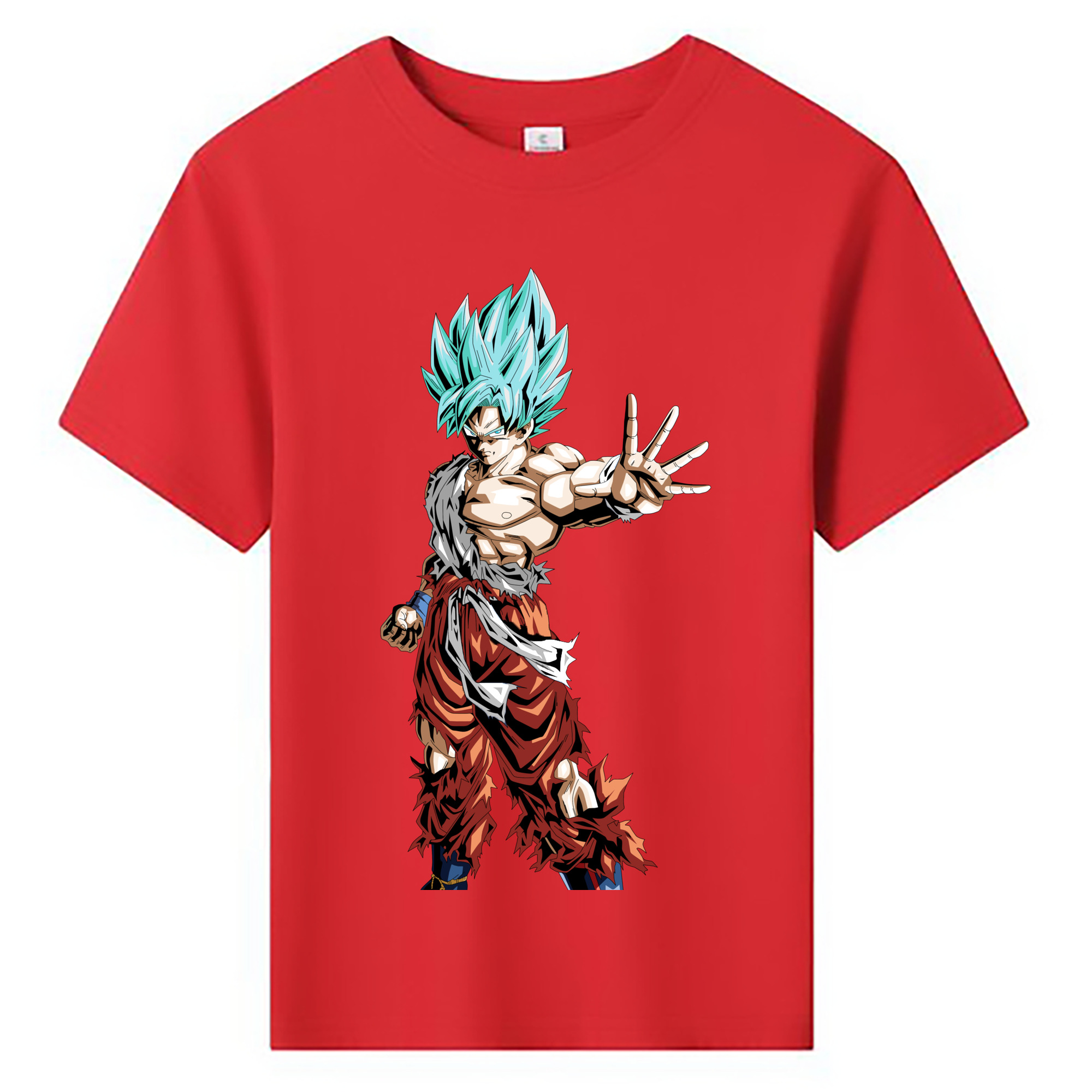 （画像用） ドラゴンボール 孫悟空（そん ごくう）Son Goku カカロット DRAGON BALL Kakarotto 綿100％キッズTシャツ（フロントプリント）