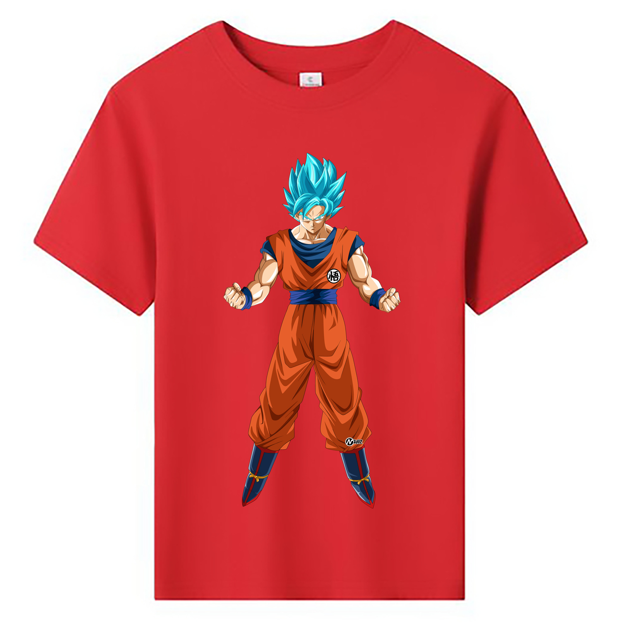 （画像用） ドラゴンボール 孫悟空（そん ごくう）Son Goku カカロット DRAGON BALL Kakarotto 綿100％キッズTシャツ（フロントプリント）
