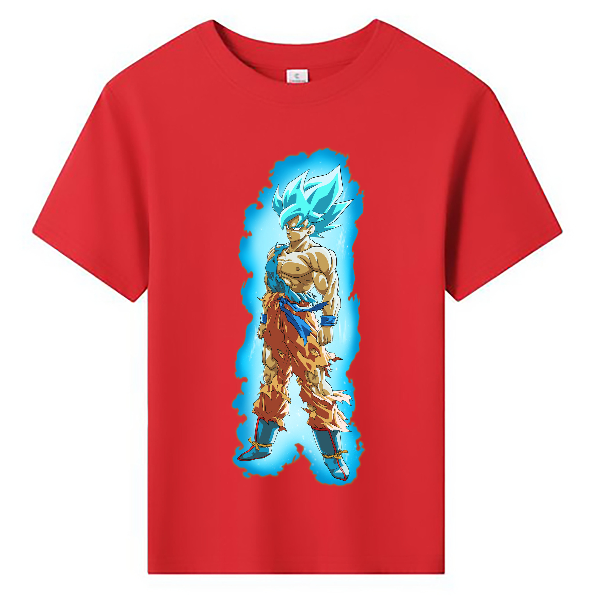 （画像用） ドラゴンボール 孫悟空（そん ごくう）Son Goku カカロット DRAGON BALL Kakarotto 綿100％キッズTシャツ（フロントプリント）