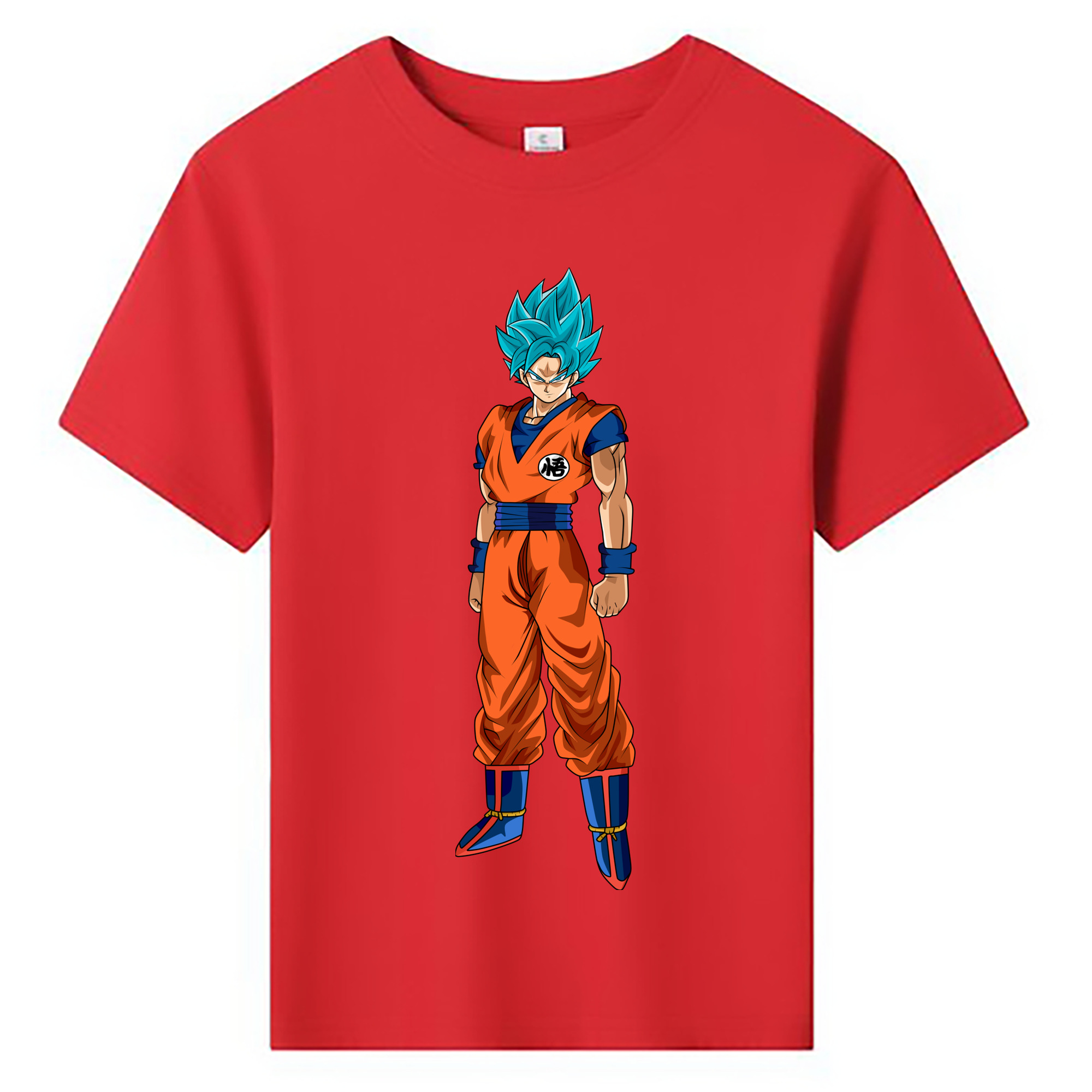 （画像用） ドラゴンボール 孫悟空（そん ごくう）Son Goku カカロット DRAGON BALL Kakarotto 綿100％キッズTシャツ（フロントプリント）