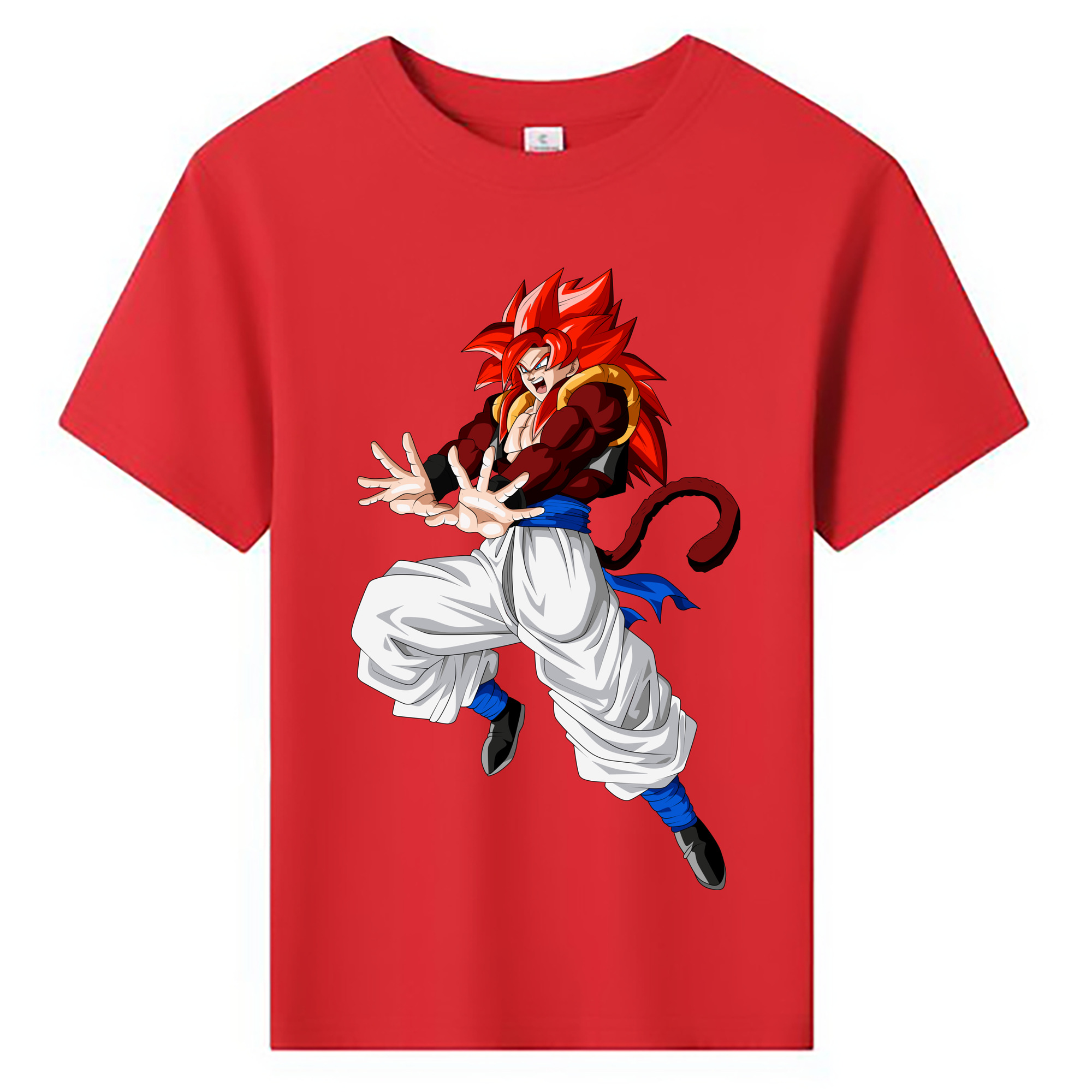 （画像用） ドラゴンボール 孫悟空（そん ごくう）Son Goku カカロット DRAGON BALL Kakarotto 綿100％キッズTシャツ（フロントプリント）