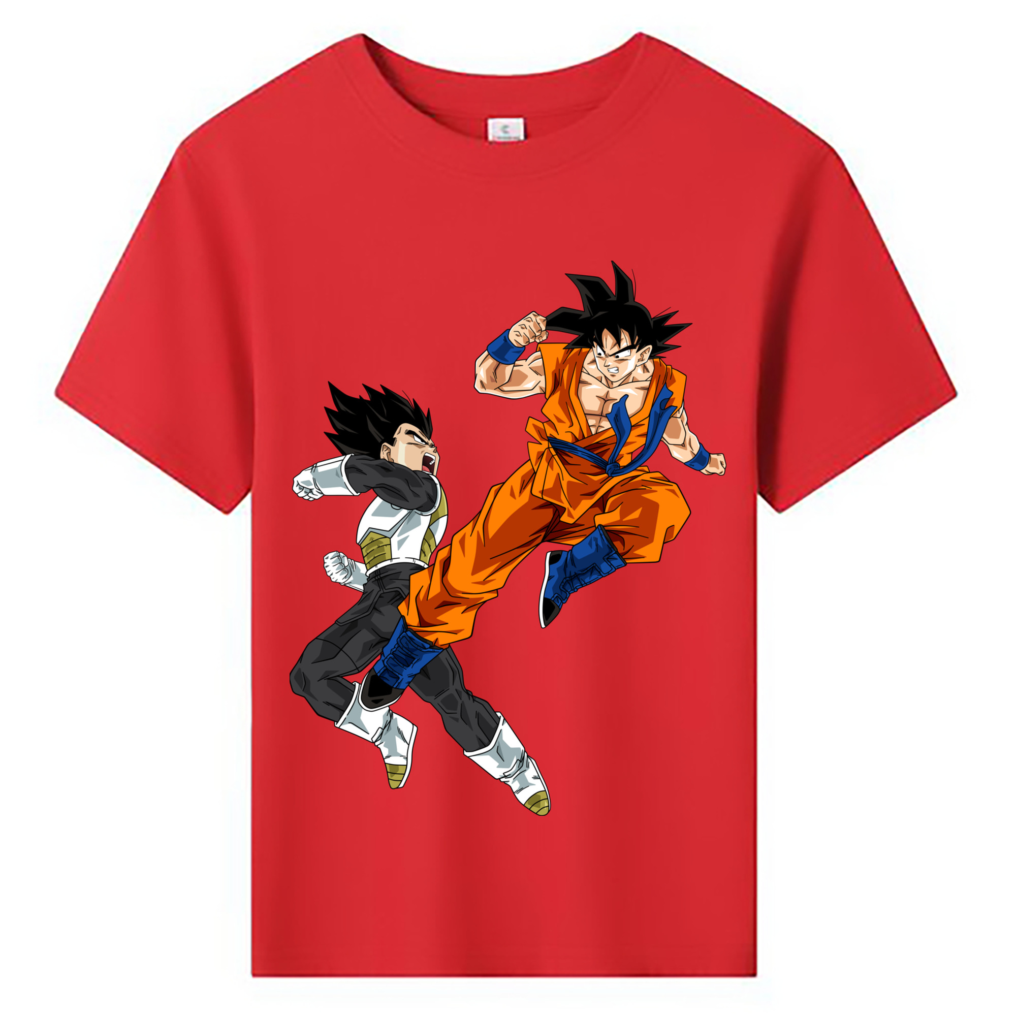 （画像用） ドラゴンボール 孫悟空（そん ごくう）Son Goku カカロット DRAGON BALL Kakarotto 綿100％キッズTシャツ（フロントプリント）