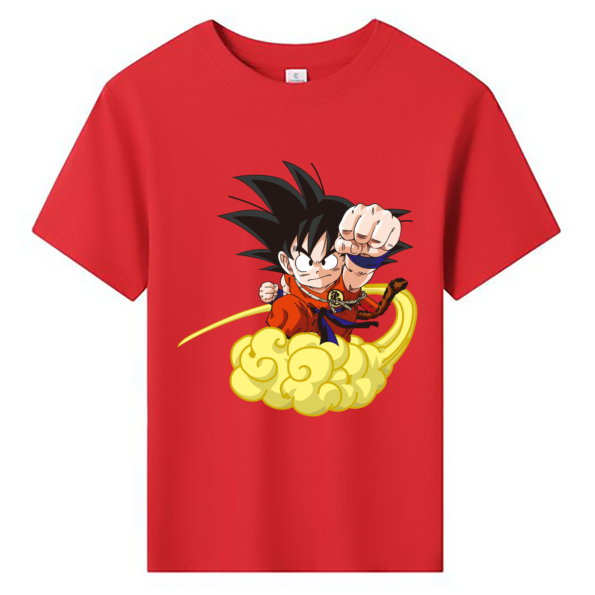（画像用） ドラゴンボール 孫悟空（そん ごくう）Son Goku カカロット DRAGON BALL Kakarotto 綿100％キッズTシャツ（フロントプリント）