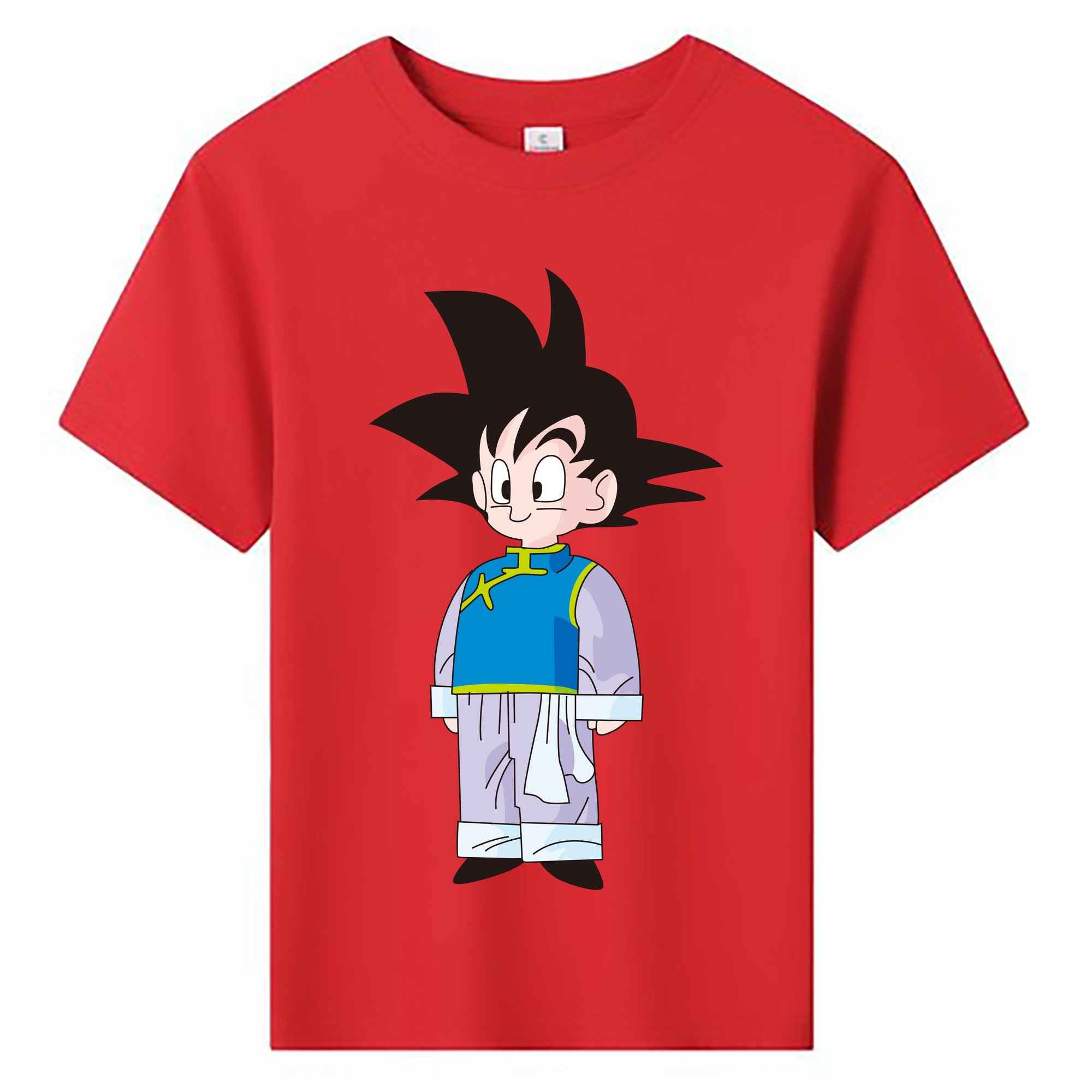 （画像用） ドラゴンボール 孫悟空（そん ごくう）Son Goku カカロット DRAGON BALL Kakarotto 綿100％キッズTシャツ（フロントプリント）