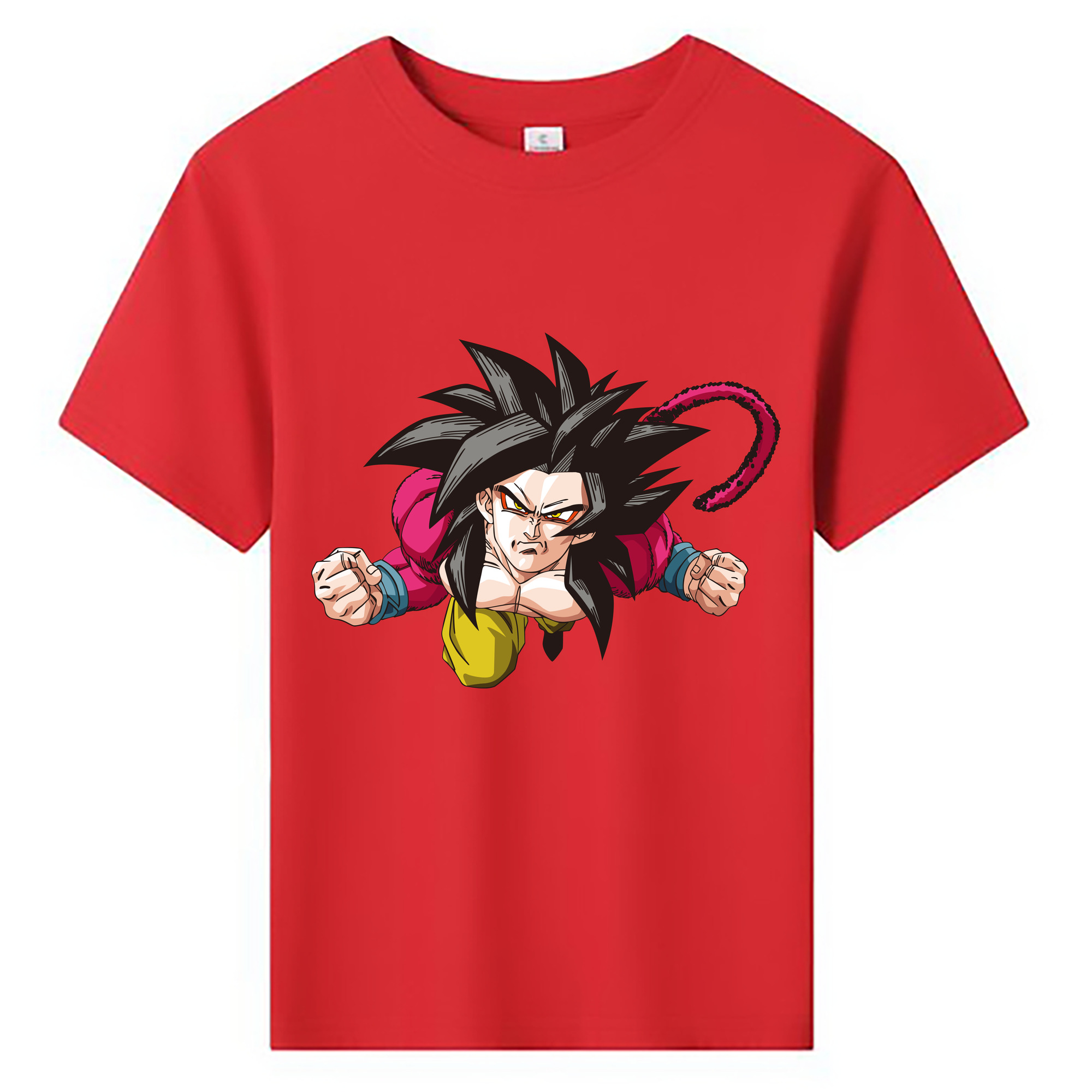 （画像用） ドラゴンボール 孫悟空（そん ごくう）Son Goku カカロット DRAGON BALL Kakarotto 綿100％キッズTシャツ（フロントプリント）