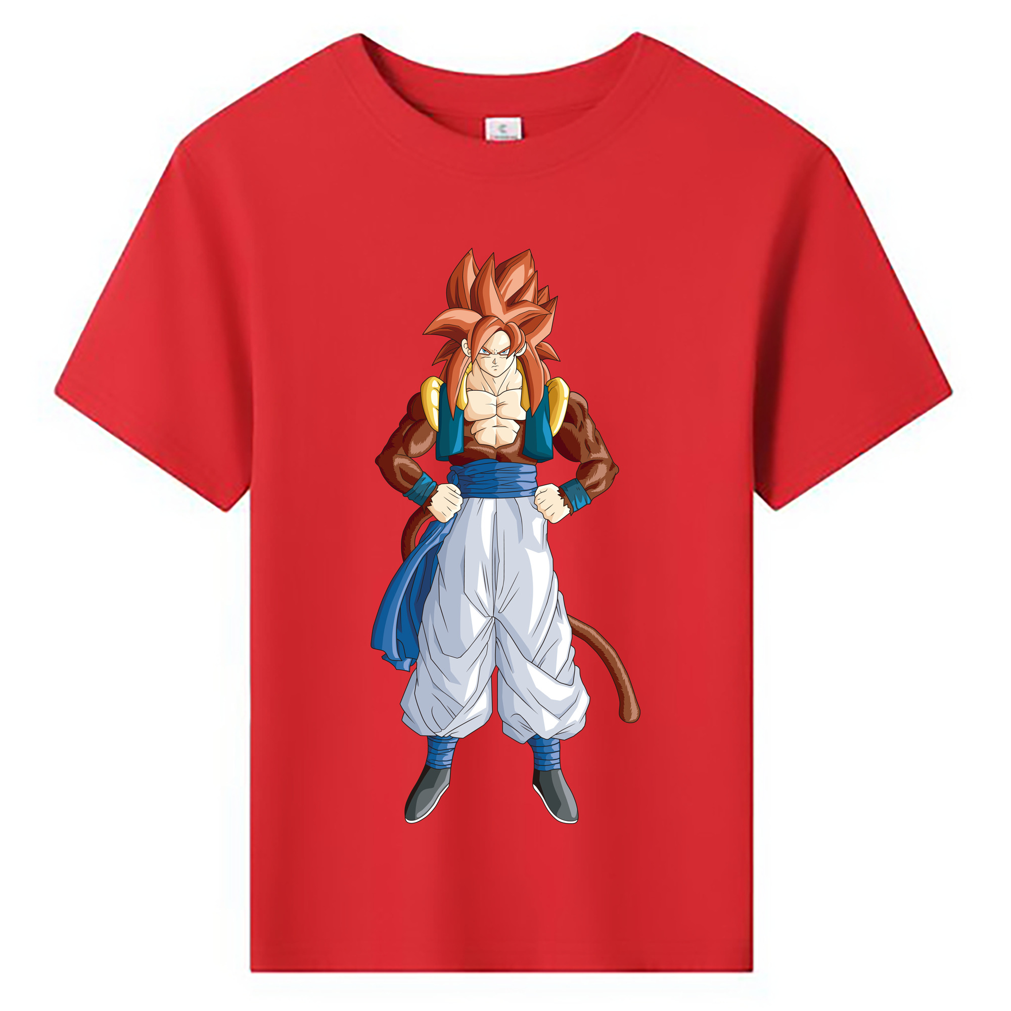 （画像用） ドラゴンボール 孫悟空（そん ごくう）Son Goku カカロット DRAGON BALL Kakarotto 綿100％キッズTシャツ（フロントプリント）