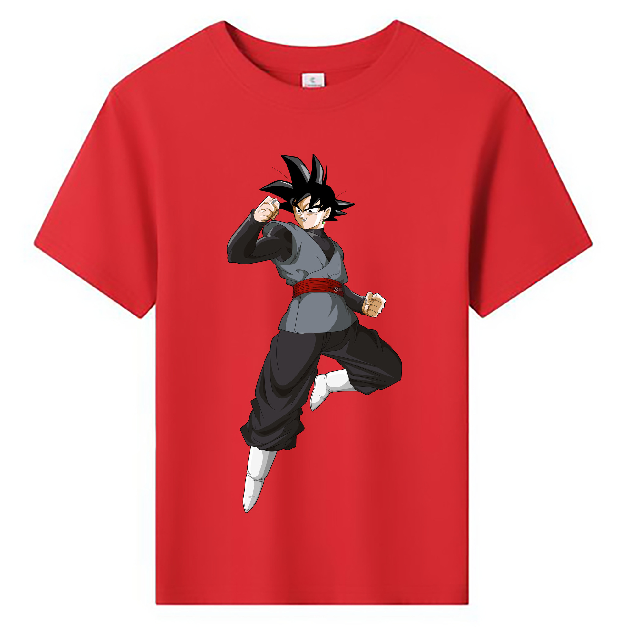 （画像用） ドラゴンボール ベジータ四世（Bejīta Yonsei）DRAGON BALL Vegeta IV 綿100％キッズTシャツ（フロントプリント）