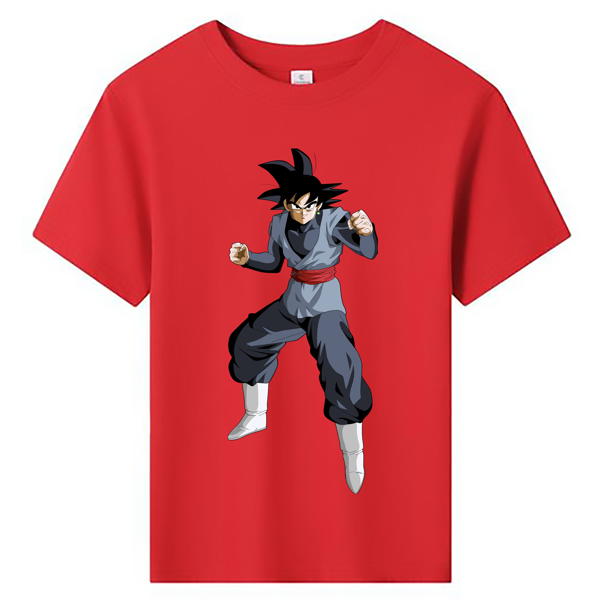 （画像用） ドラゴンボール ベジータ四世（Bejīta Yonsei）DRAGON BALL Vegeta IV 綿100％キッズTシャツ（フロントプリント）