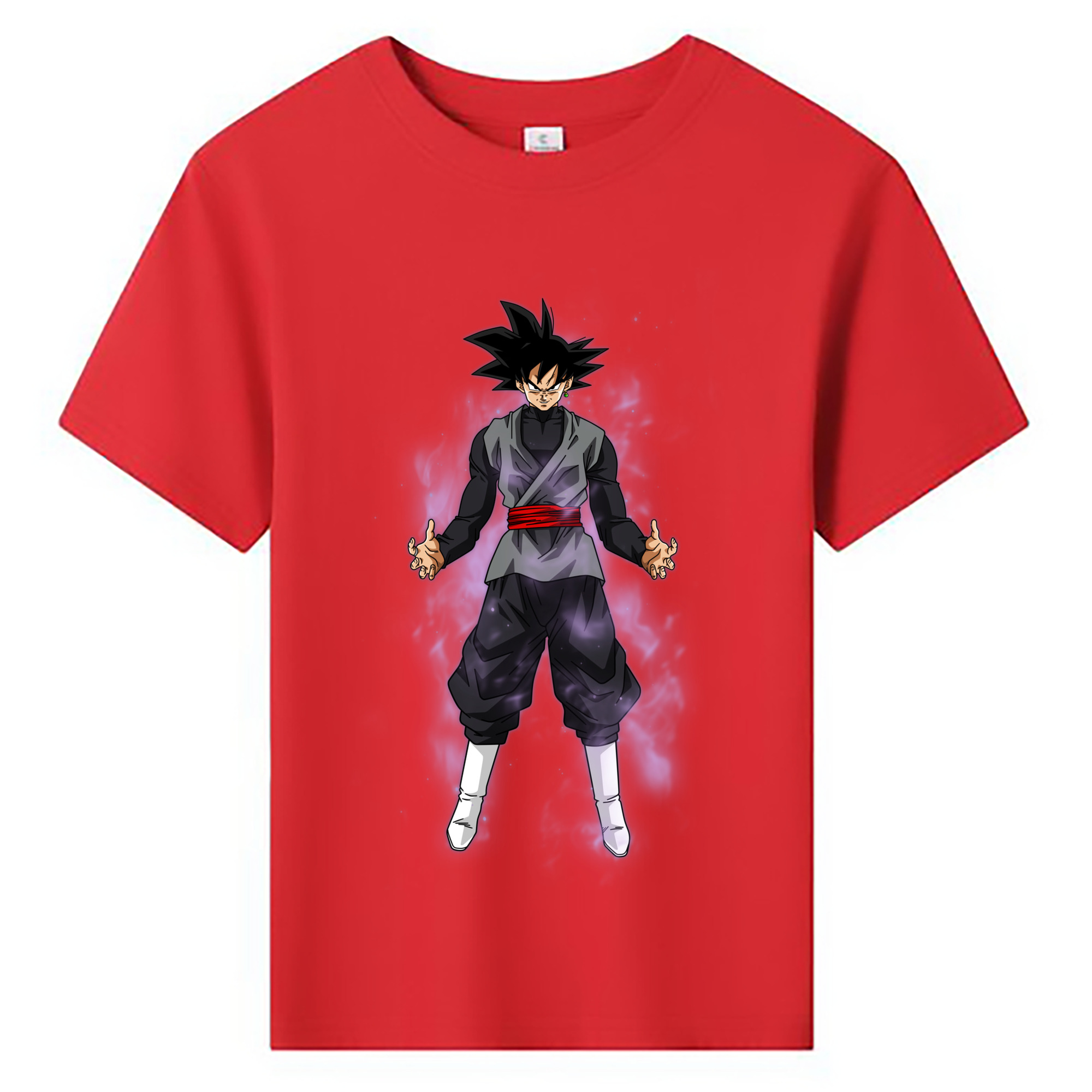 （画像用） ドラゴンボール ベジータ四世（Bejīta Yonsei）DRAGON BALL Vegeta IV 綿100％キッズTシャツ（フロントプリント）