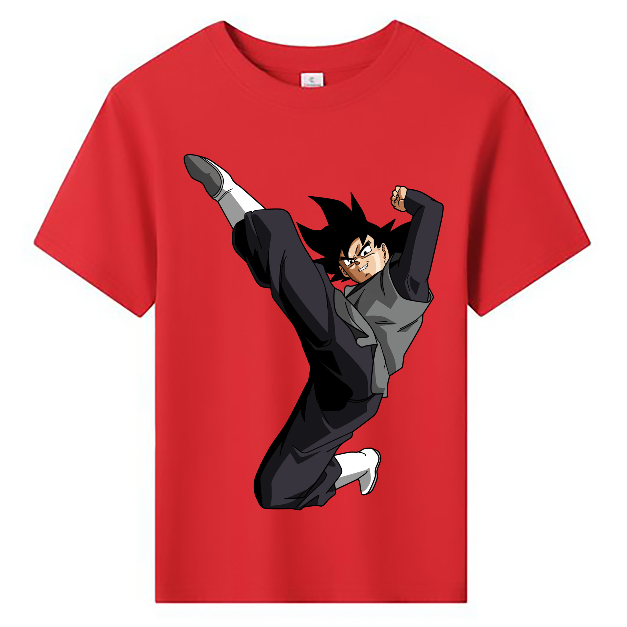 （画像用） ドラゴンボール ベジータ四世（Bejīta Yonsei）DRAGON BALL Vegeta IV 綿100％キッズTシャツ（フロントプリント）