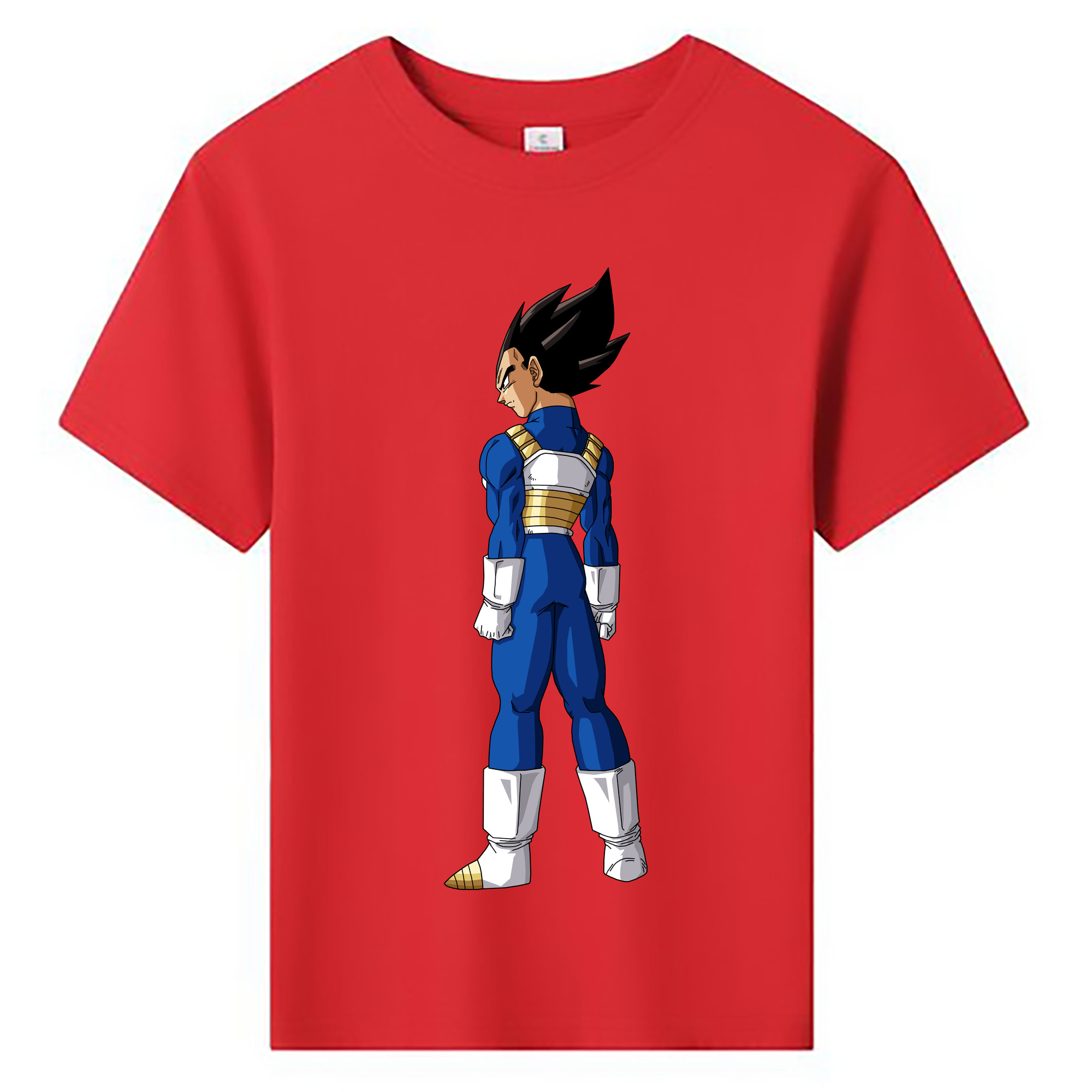 （画像用） ドラゴンボール ベジータ四世（Bejīta Yonsei）DRAGON BALL Vegeta IV 綿100％キッズTシャツ（フロントプリント）