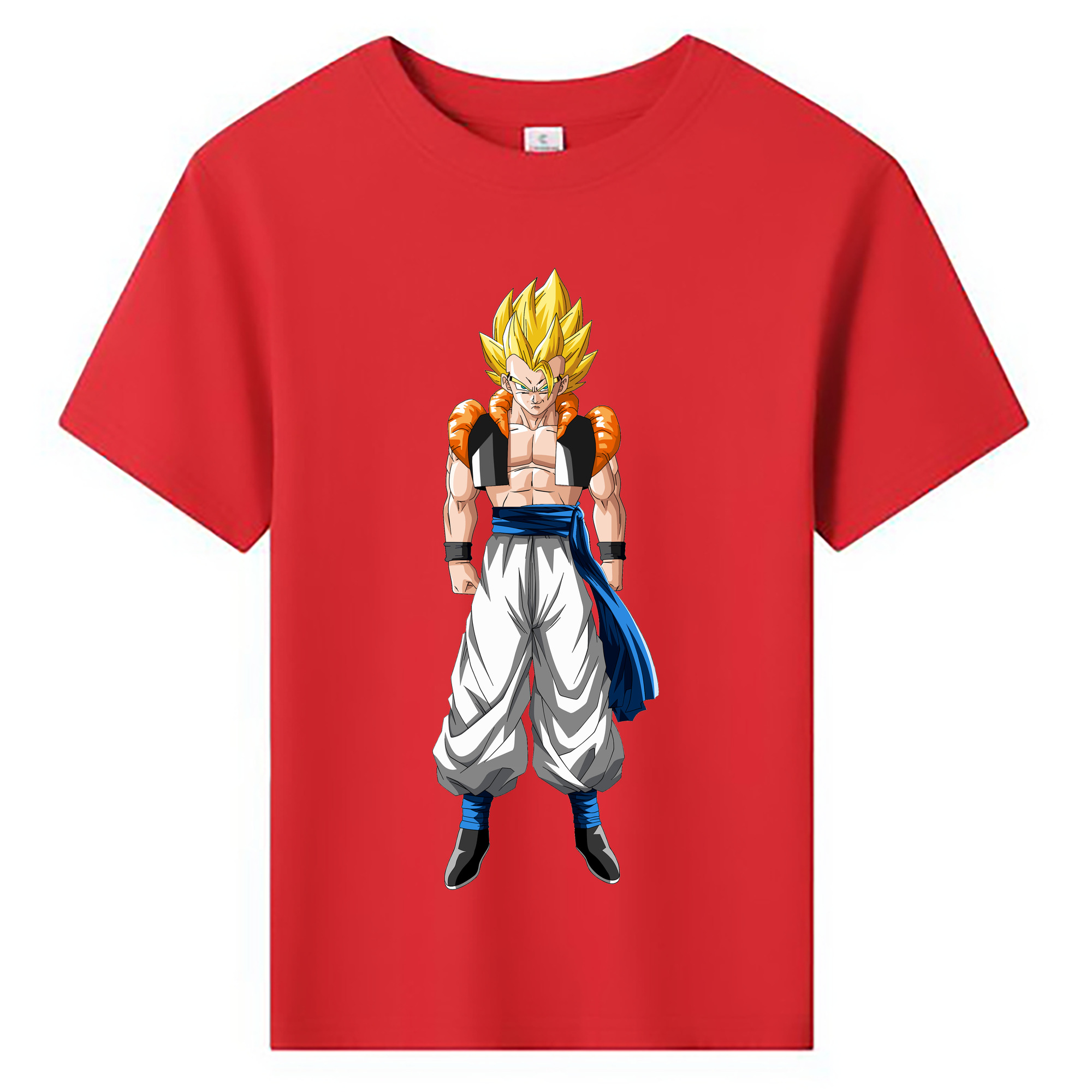 （画像用） ドラゴンボール ベジータ四世（Bejīta Yonsei）DRAGON BALL Vegeta IV 綿100％キッズTシャツ（フロントプリント）