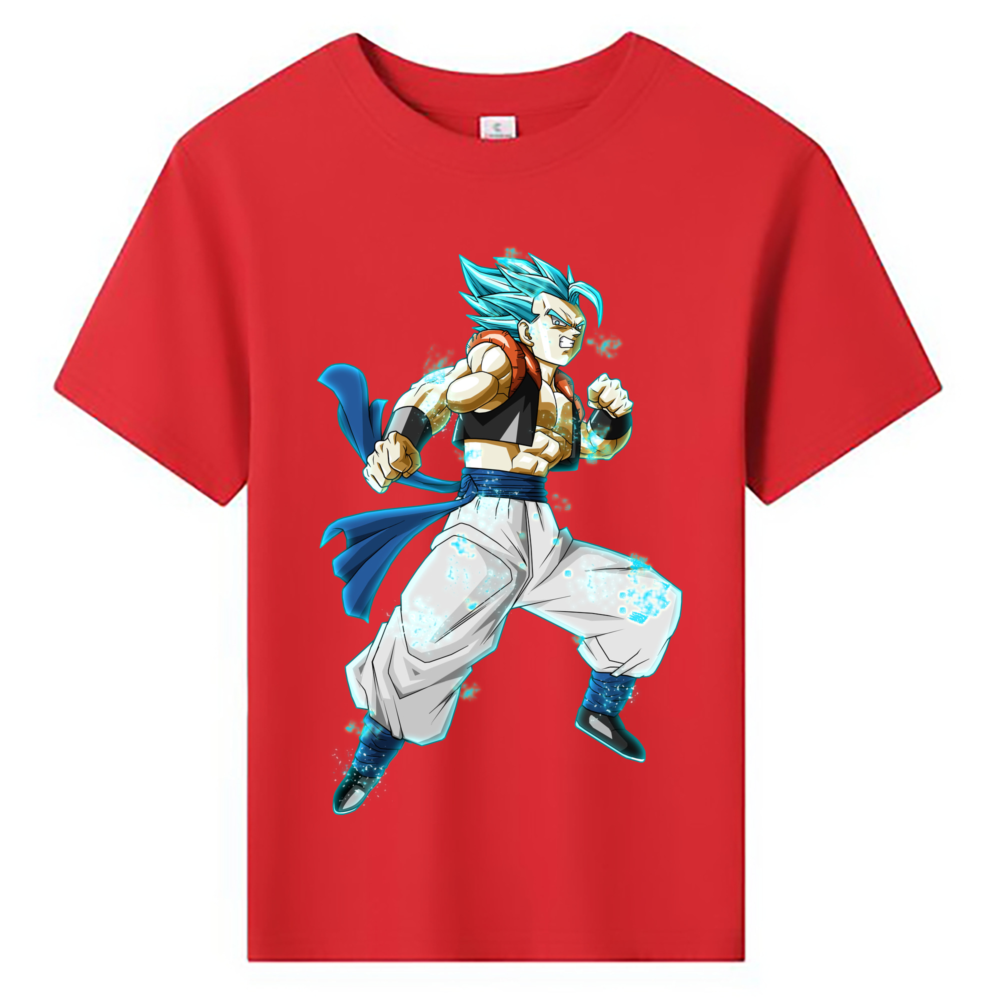 （画像用） ドラゴンボール ベジータ四世（Bejīta Yonsei）DRAGON BALL Vegeta IV 綿100％キッズTシャツ（フロントプリント）