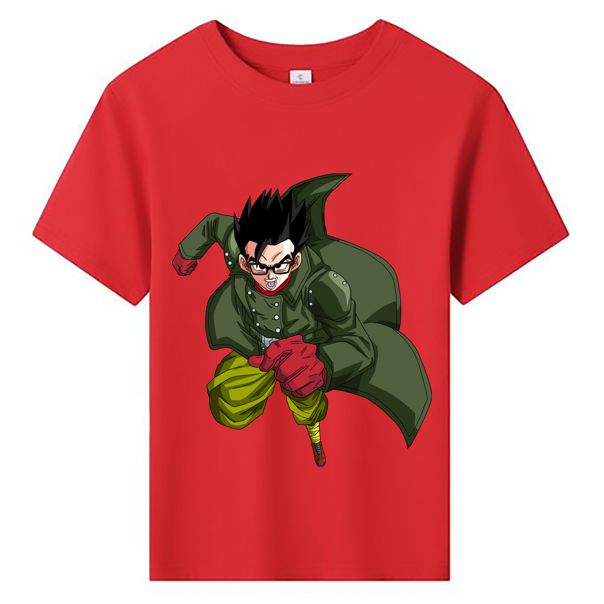 （画像用） ドラゴンボール 孫 悟飯（そんごはん）DRAGON BALL Son Gohan 綿100％キッズTシャツ（フロントプリント）