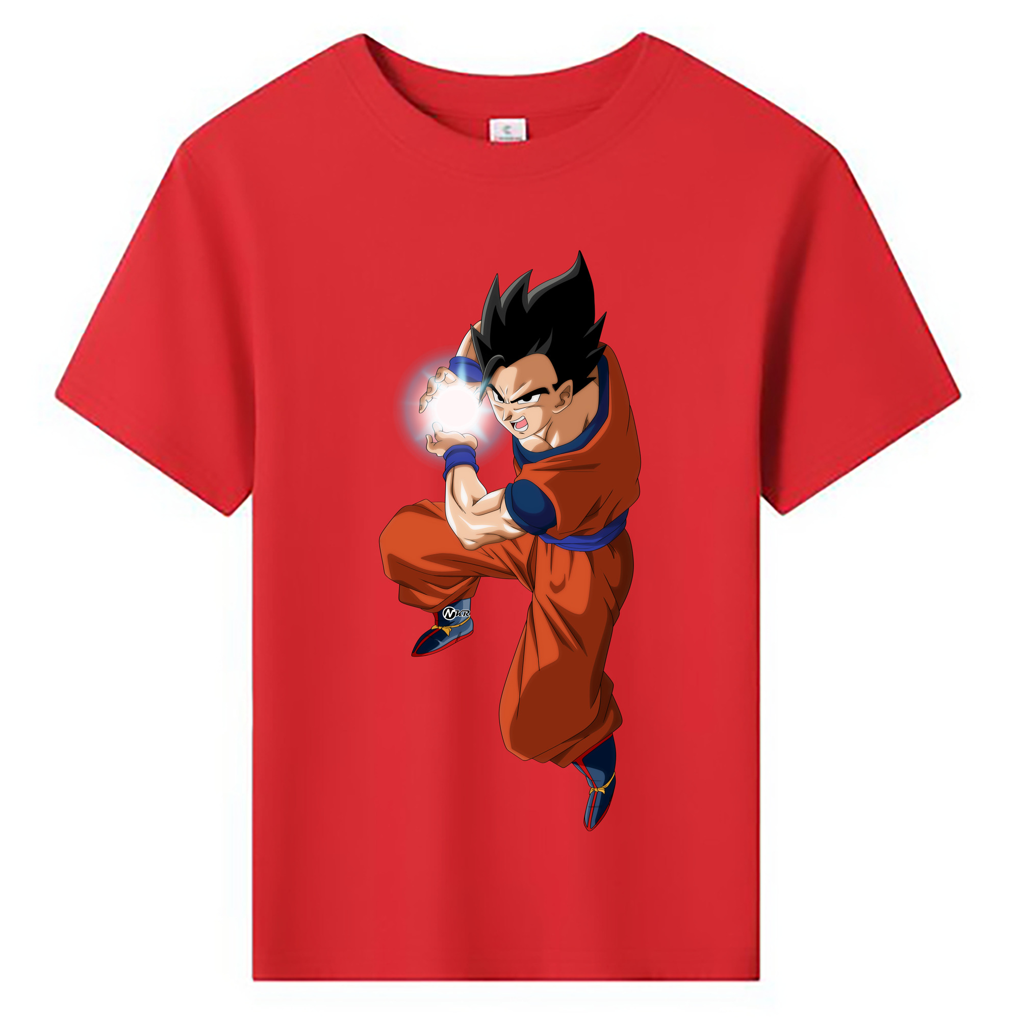 （画像用） ドラゴンボール 孫 悟飯（そんごはん）DRAGON BALL Son Gohan 綿100％キッズTシャツ（フロントプリント）