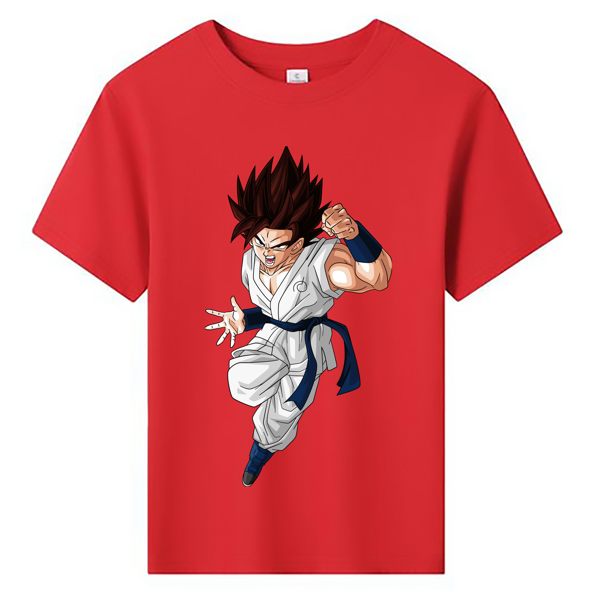 （画像用） ドラゴンボール 孫 悟飯（そんごはん）DRAGON BALL Son Gohan 綿100％キッズTシャツ（フロントプリント）