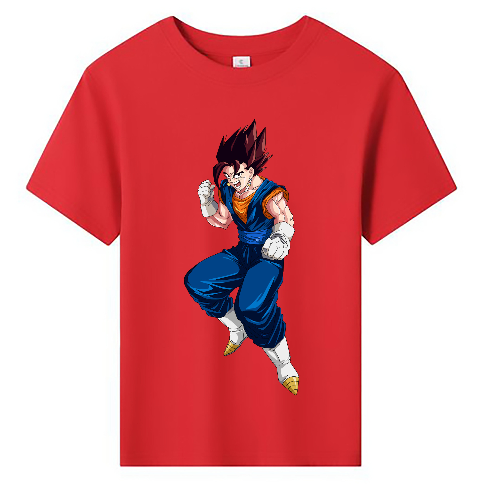 （画像用） ドラゴンボール 孫 悟飯（そんごはん）DRAGON BALL Son Gohan 綿100％キッズTシャツ（フロントプリント）