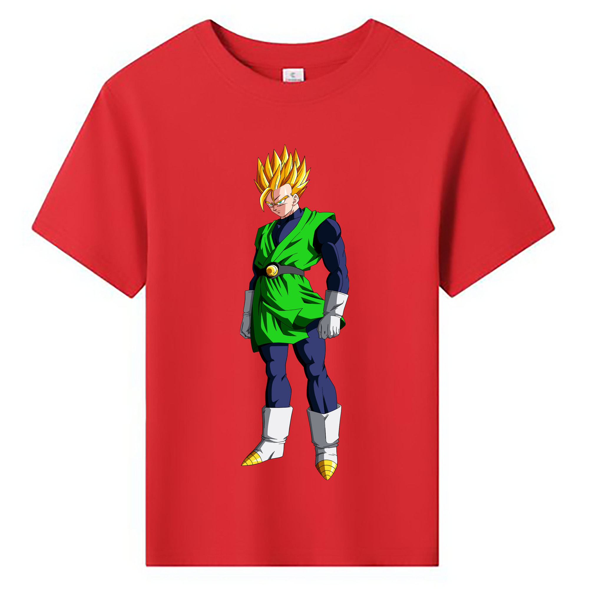 （画像用） ドラゴンボール 孫 悟飯（そんごはん）DRAGON BALL Son Gohan 綿100％キッズTシャツ（フロントプリント）