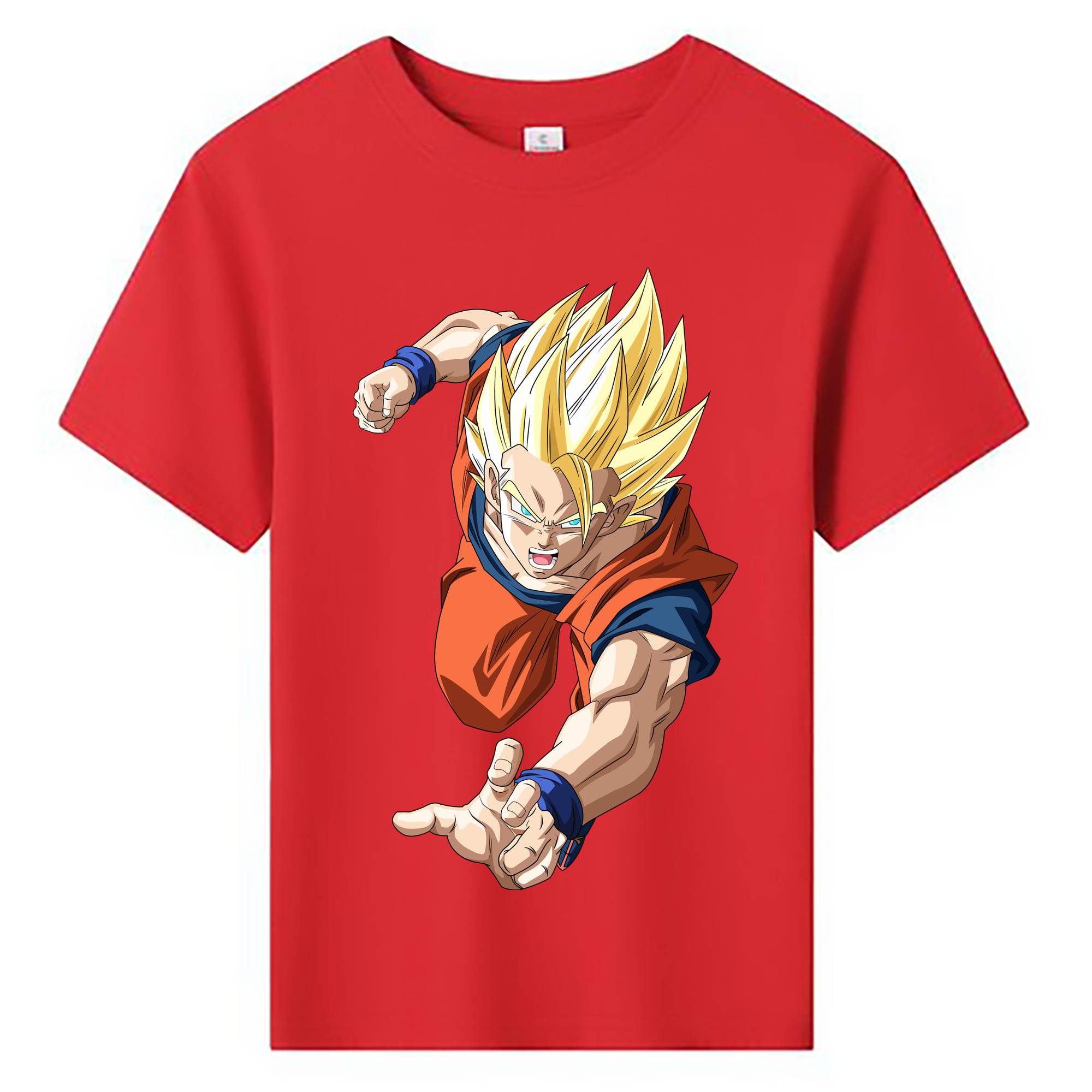 （画像用） ドラゴンボール 孫 悟飯（そんごはん）DRAGON BALL Son Gohan 綿100％キッズTシャツ（フロントプリント）