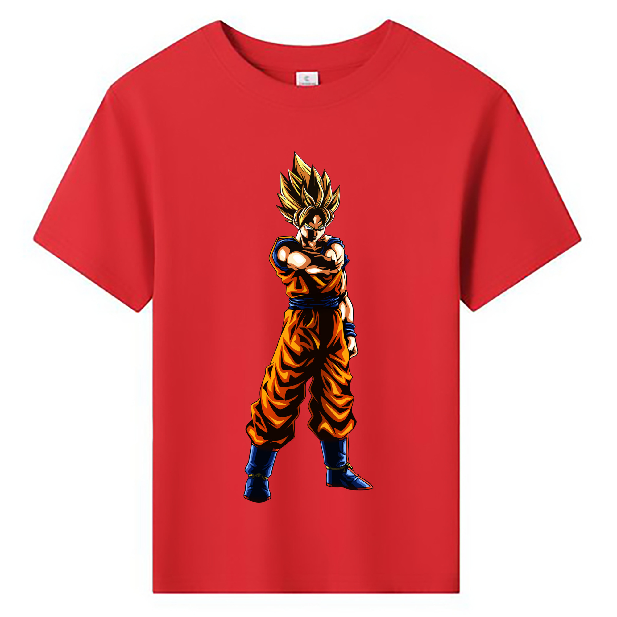 （画像用） ドラゴンボール 孫 悟飯（そんごはん）DRAGON BALL Son Gohan 綿100％キッズTシャツ（フロントプリント）