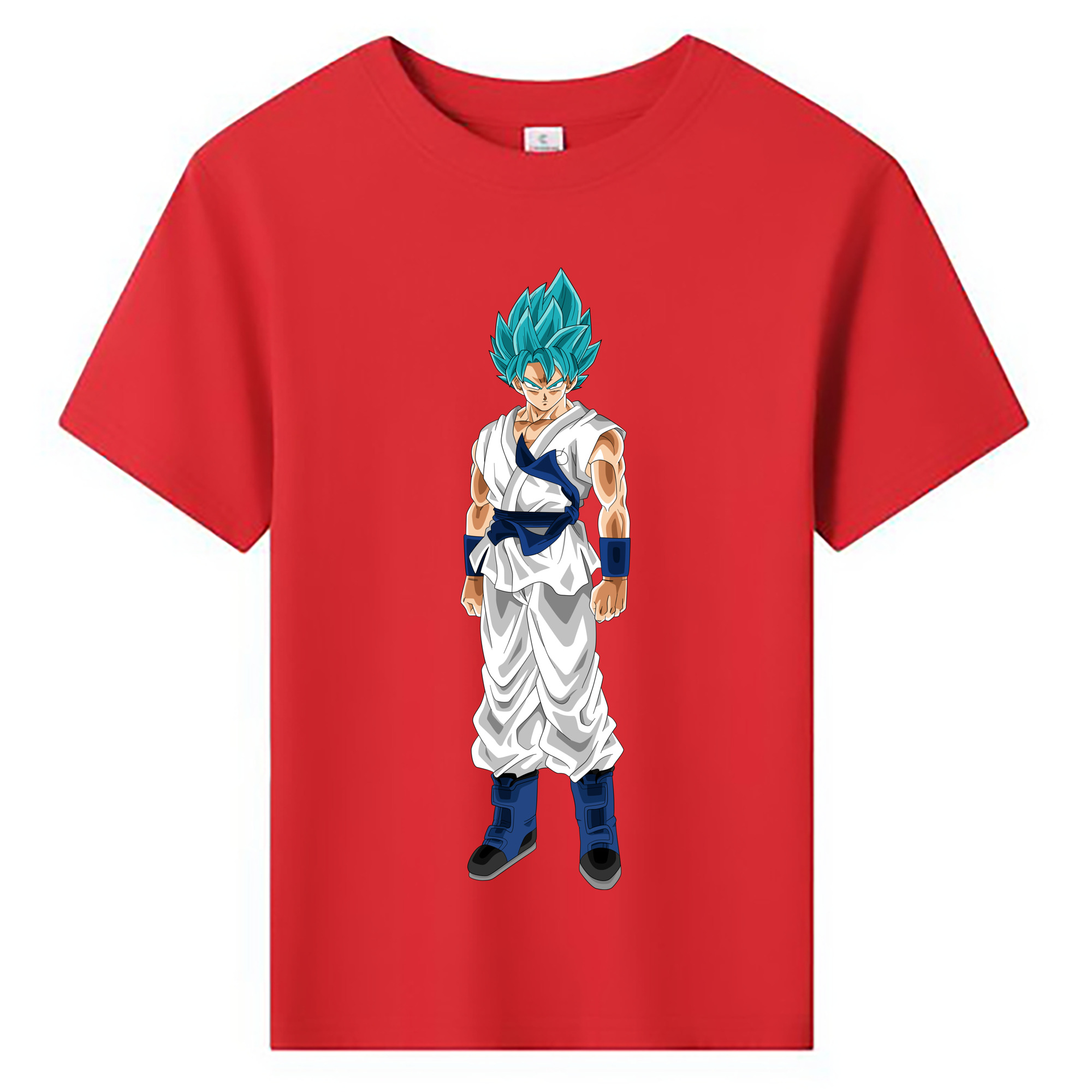 （画像用） ドラゴンボール 孫 悟飯（そんごはん）DRAGON BALL Son Gohan 綿100％キッズTシャツ（フロントプリント）