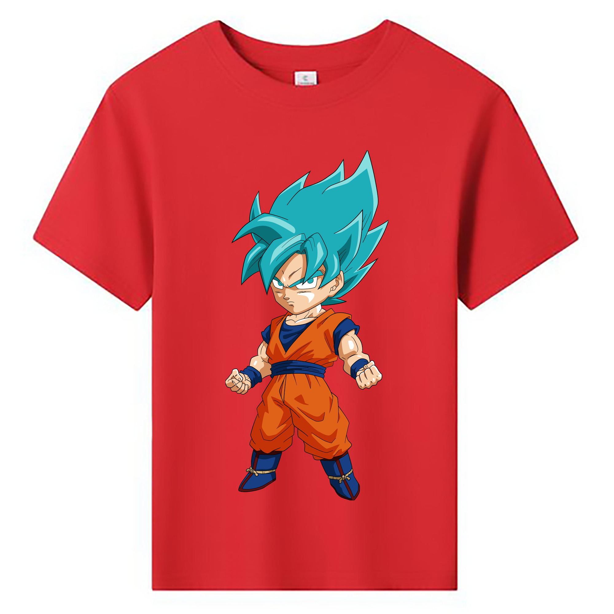 （画像用） ドラゴンボール 孫 悟飯（そんごはん）DRAGON BALL Son Gohan 綿100％キッズTシャツ（フロントプリント）
